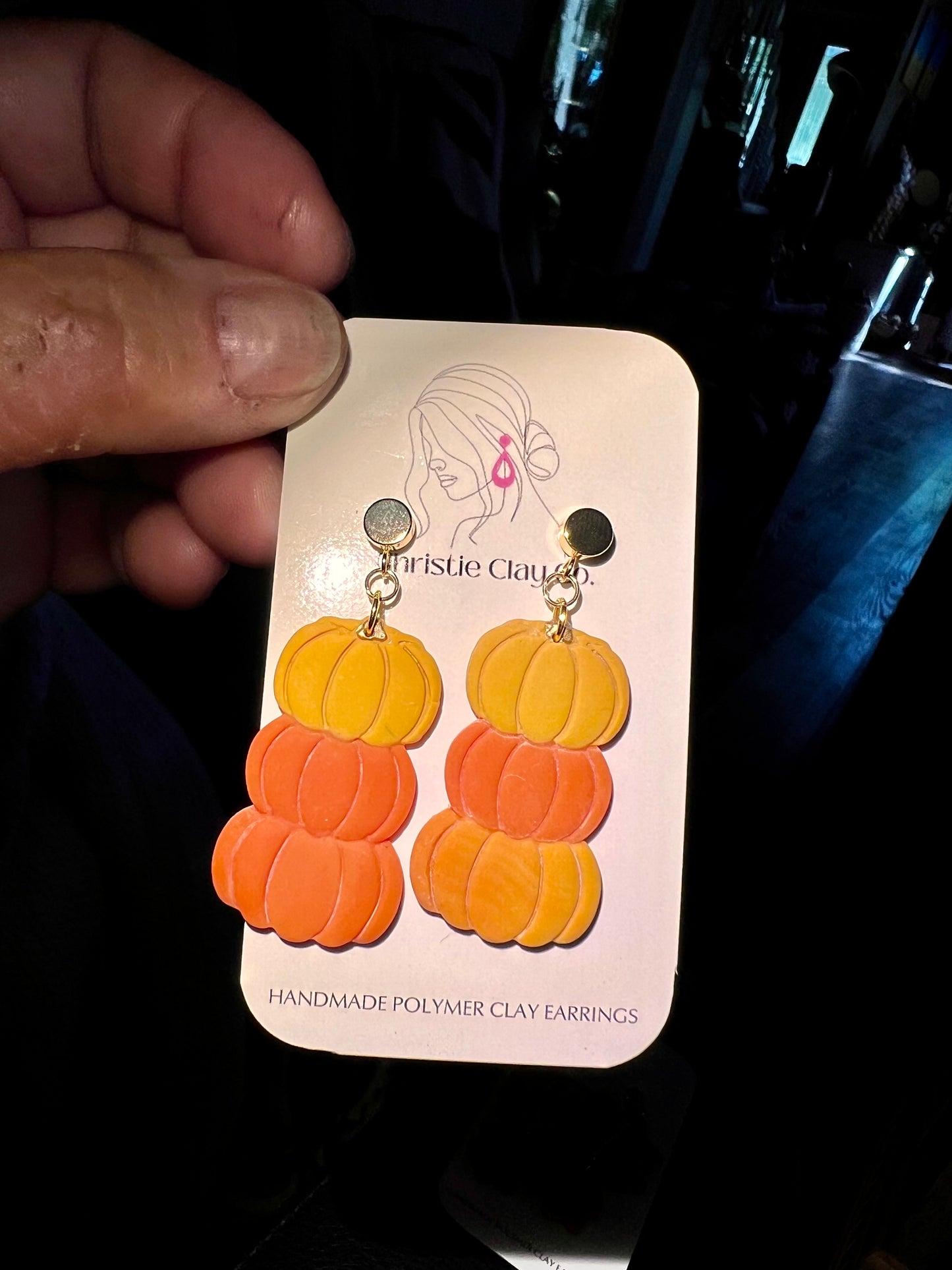 Fall - Stacked Pumpkins