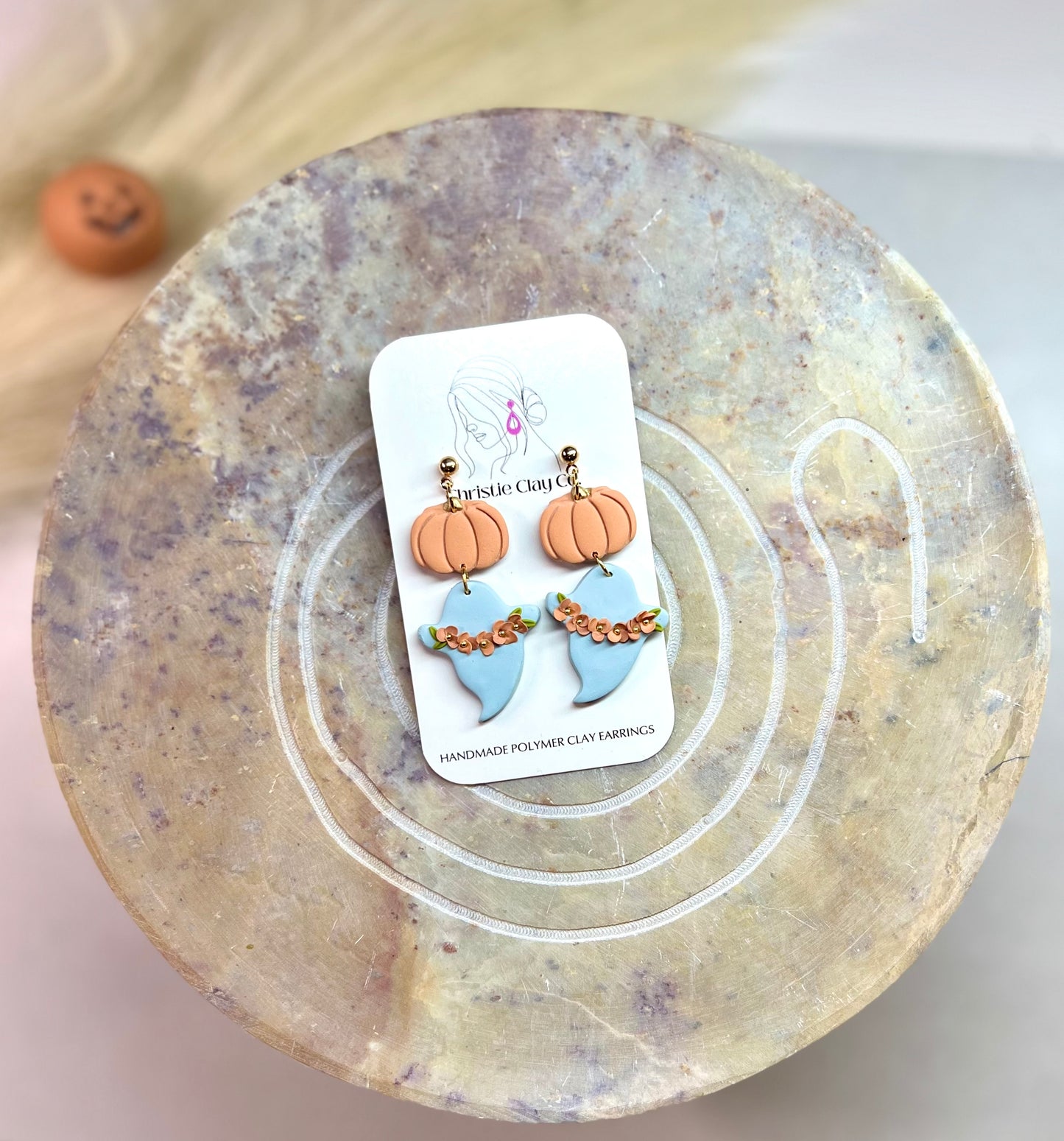 Fall/Halloween - Pumpkin Ghosts