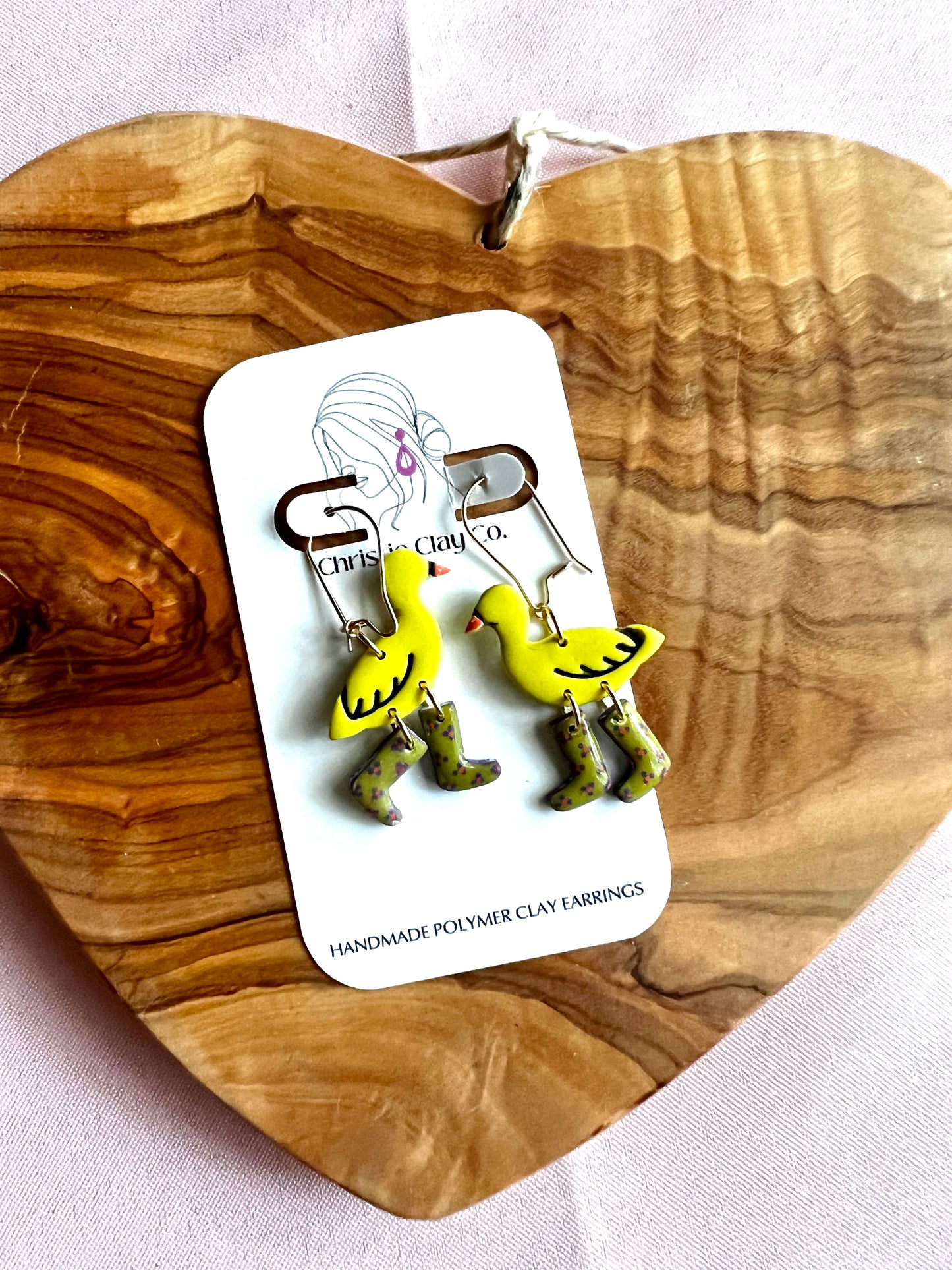 Whimsy. Ducks with boots