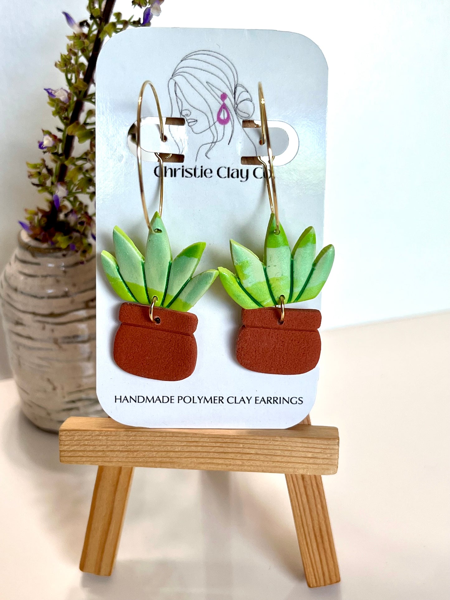 Spiky house plant hoops