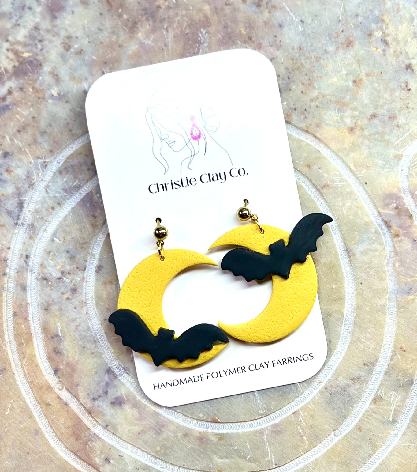 Halloween - Crescent Moon Bats