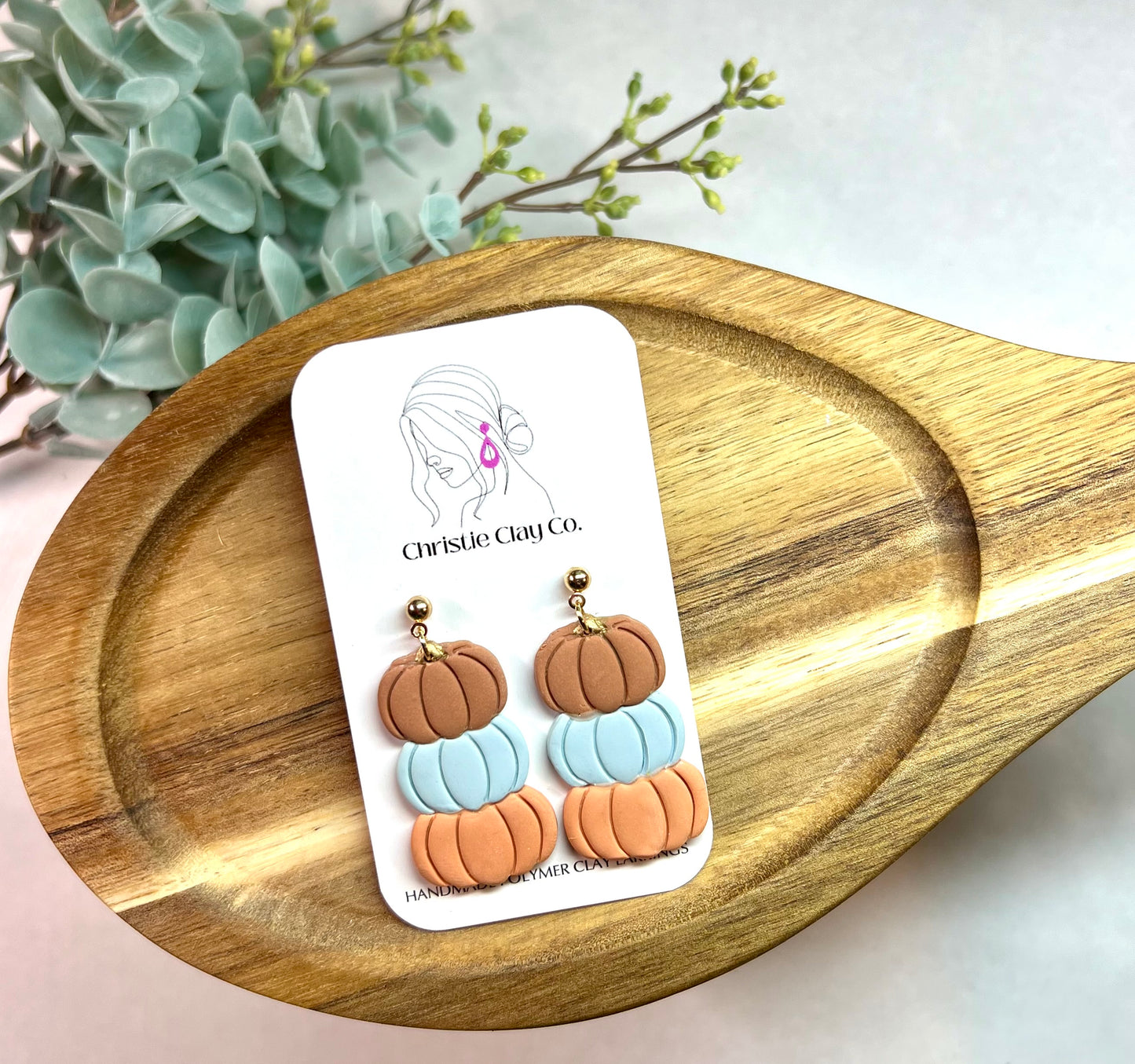 Fall - Stacked Pumpkins