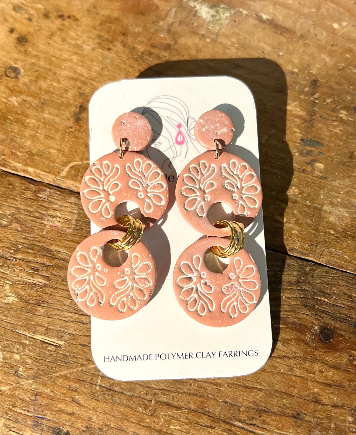 Terracotta - Faux Terracotta Triple Circles