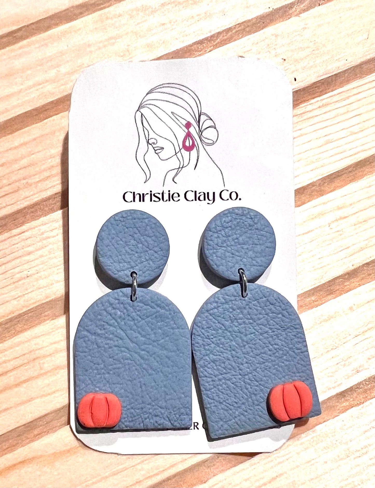 Fall - Simple Dangle with Pumpkin Accent