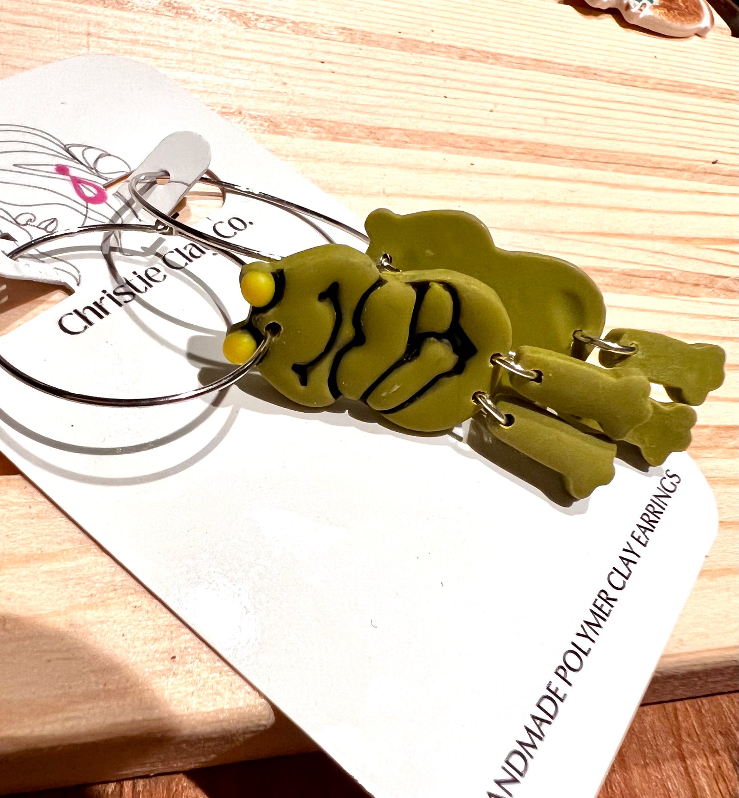 Whimsy. Froggy Dangles