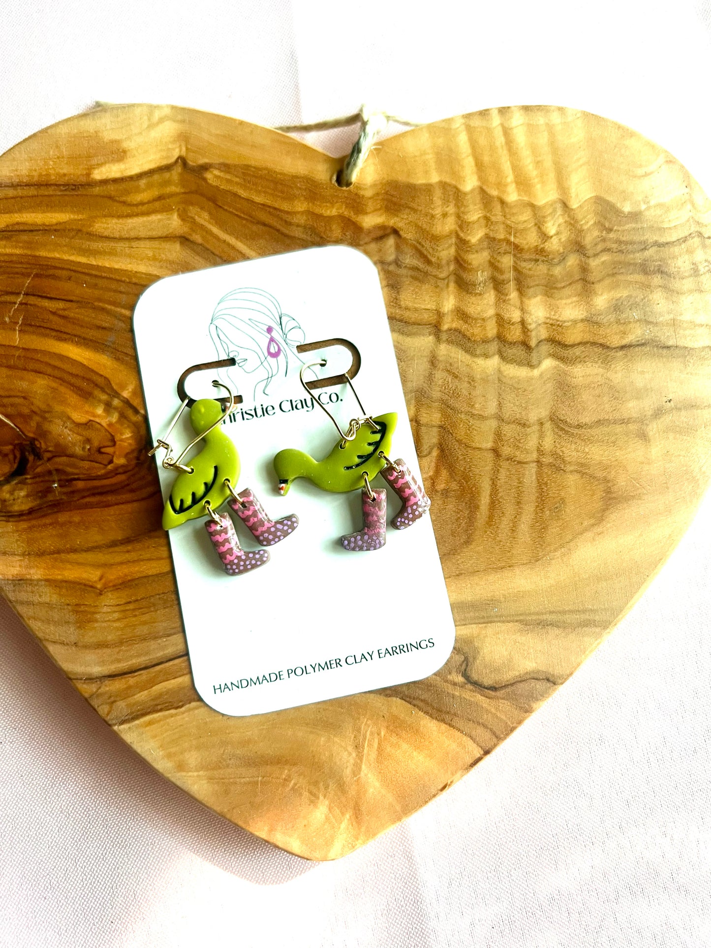 Whimsy. Duck with Boots