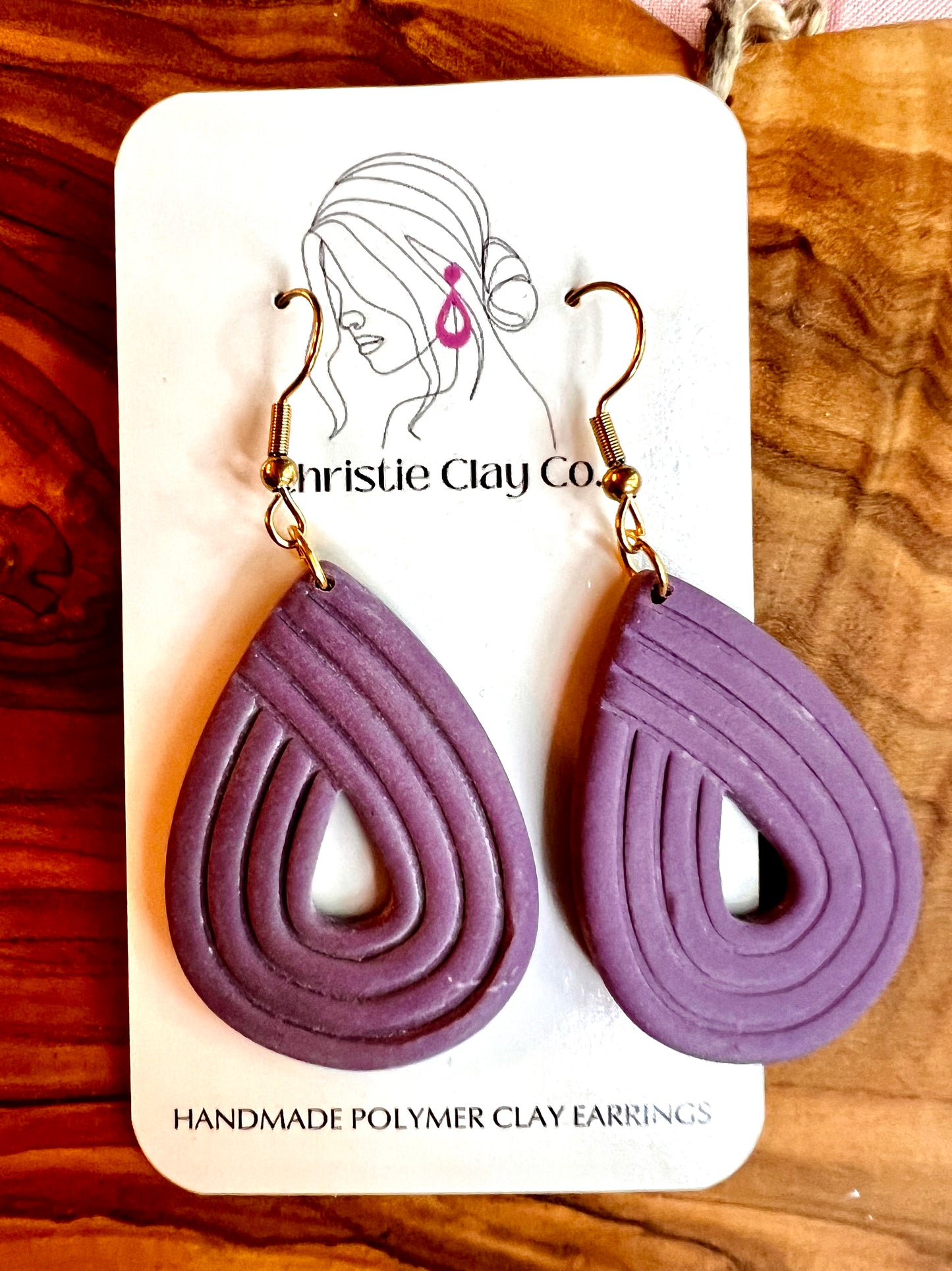 Purple Collection - Ribbed Drop