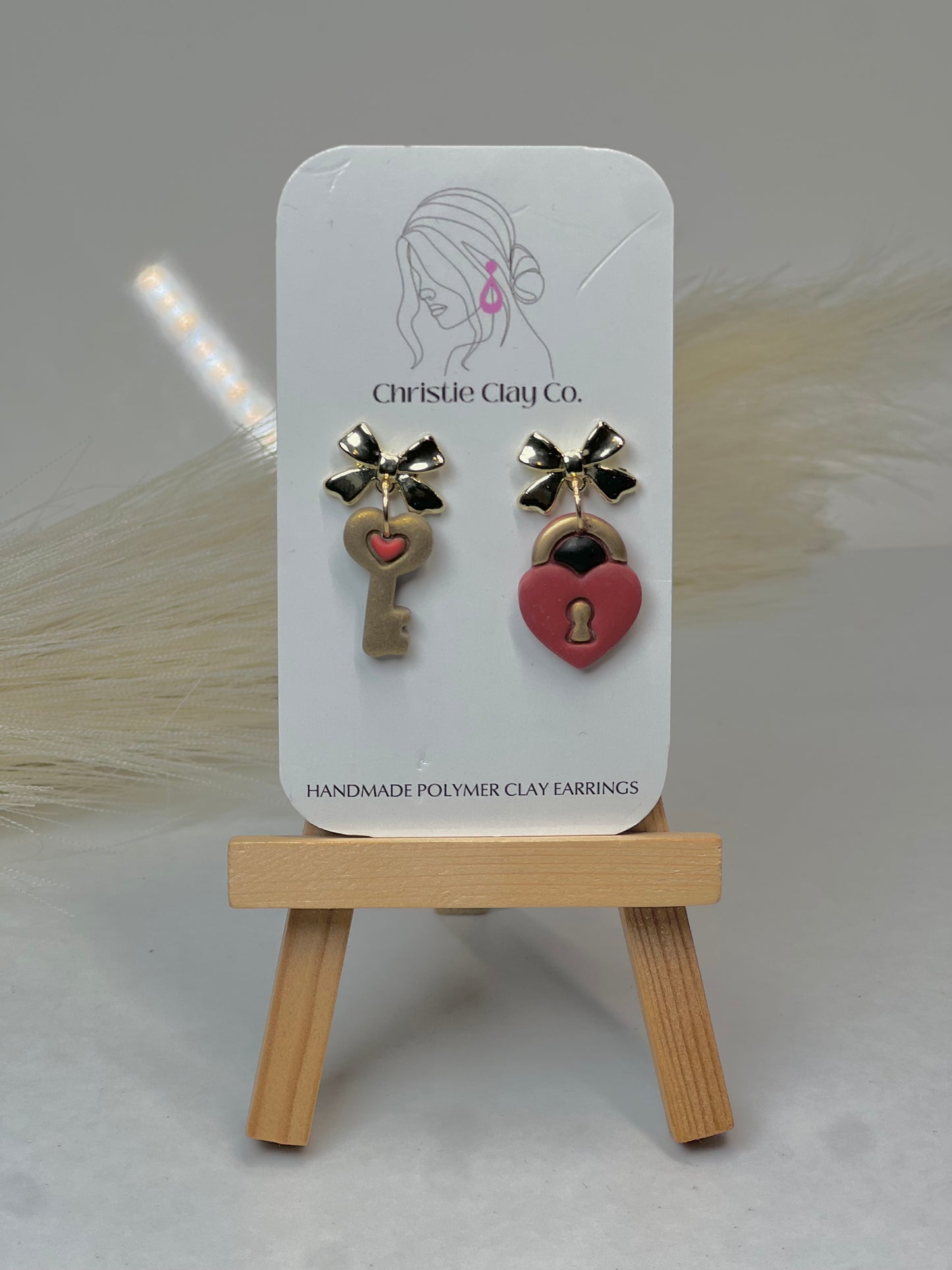 Valentines - Lock & Key Dangles