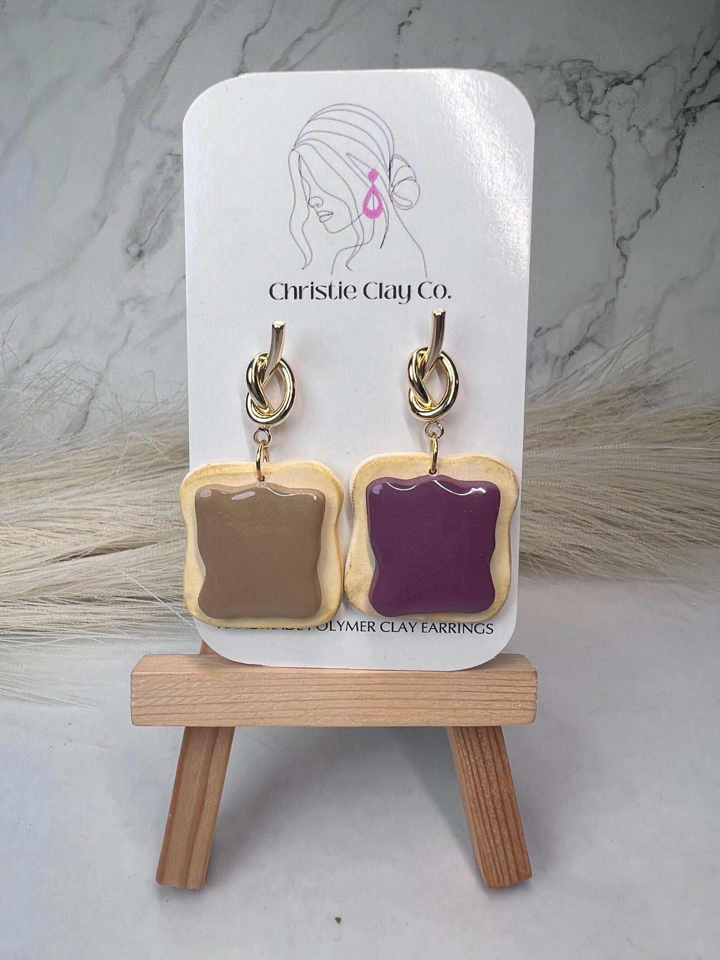 Valentines - Peanut and Jelly Toast