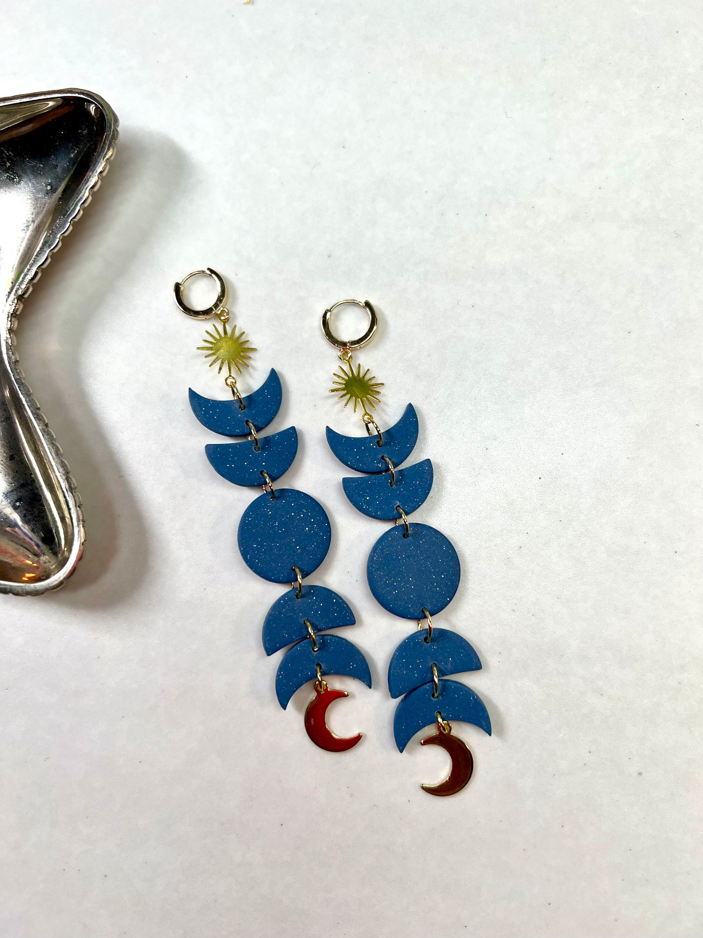 Celestial - Moon phases with Gold Details