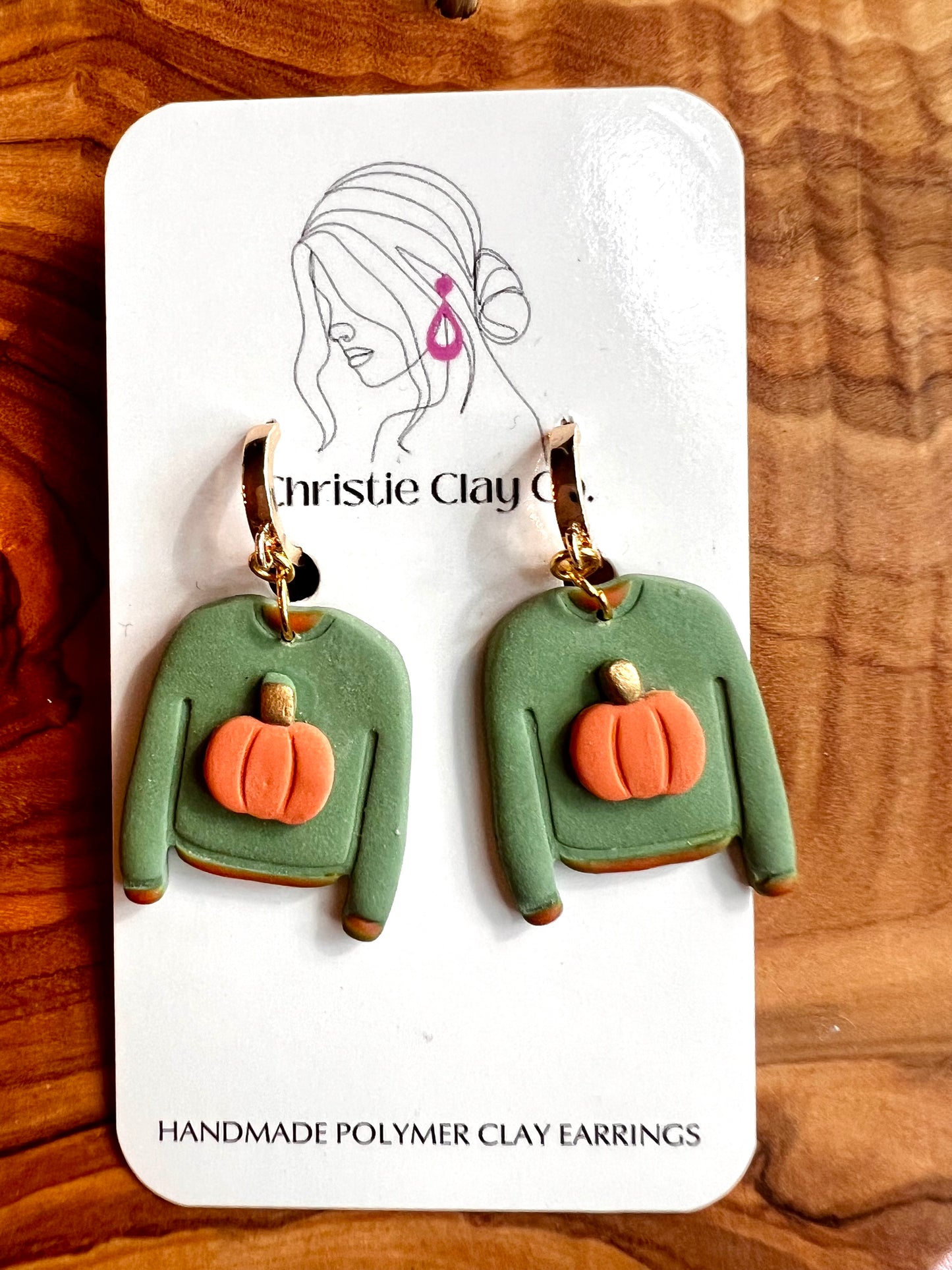 Fall - Green Pumpkin Sweater