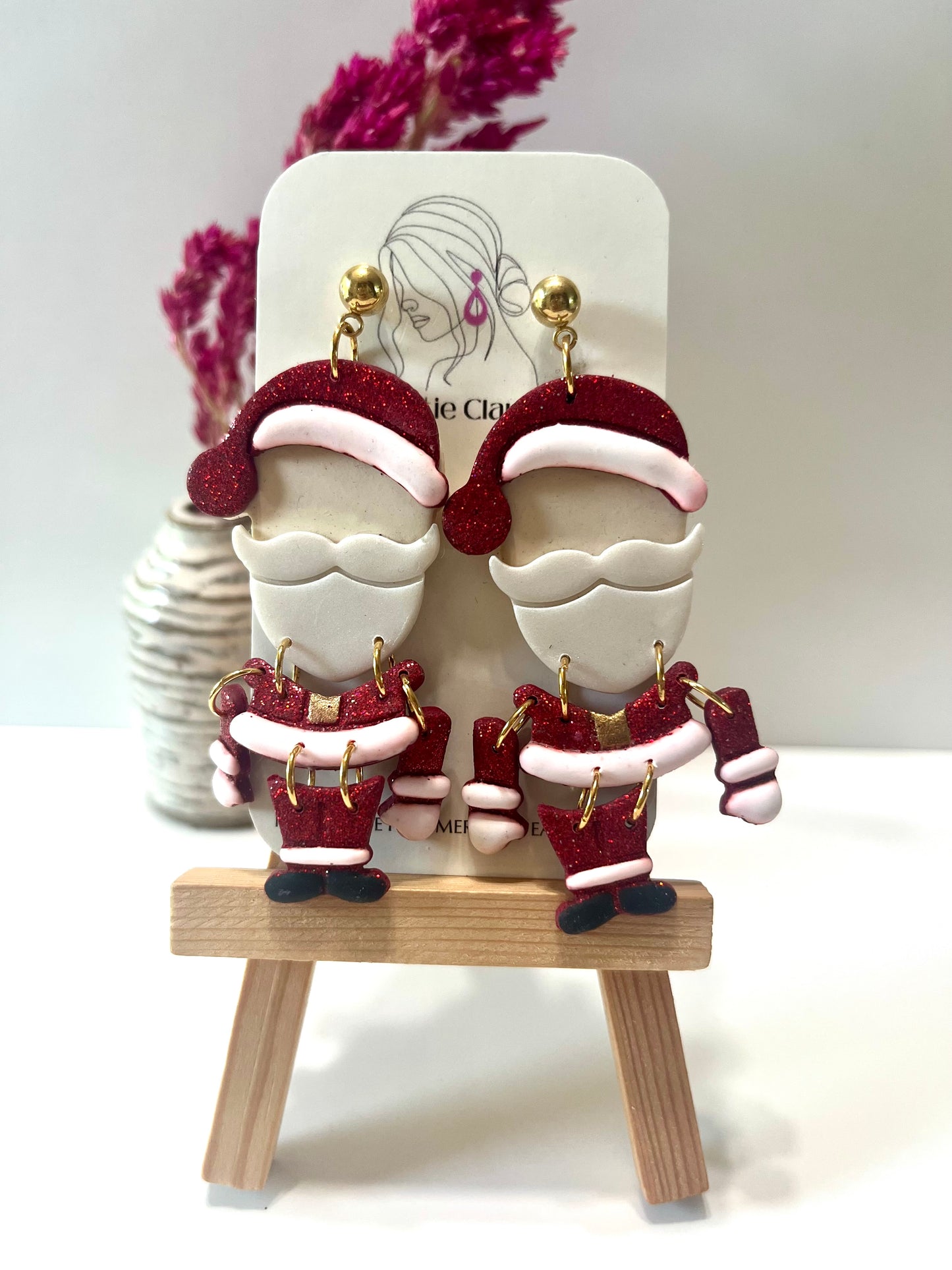 Christmas-Santa dangles