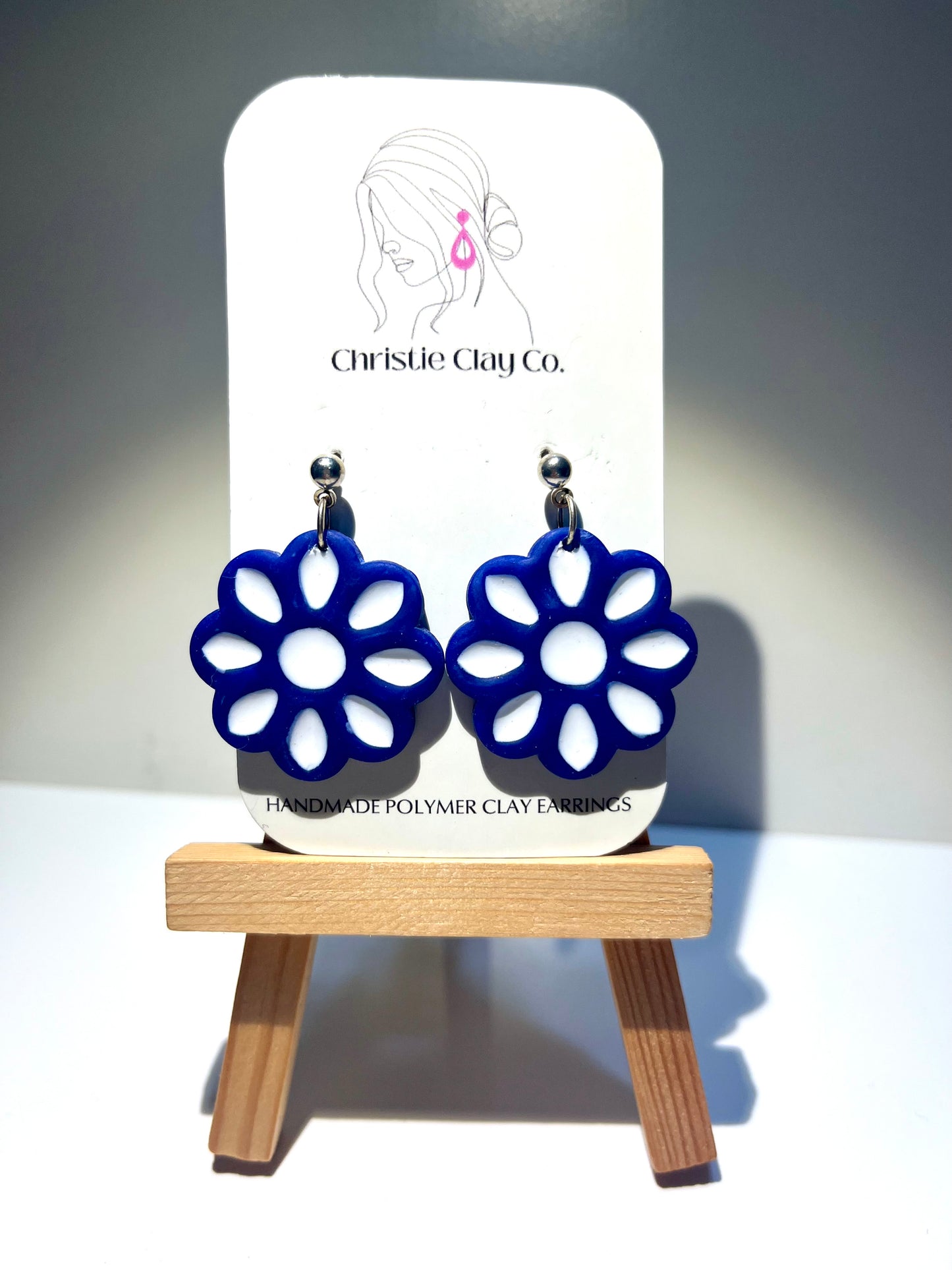 Red, White, & Blue-Blue flowers