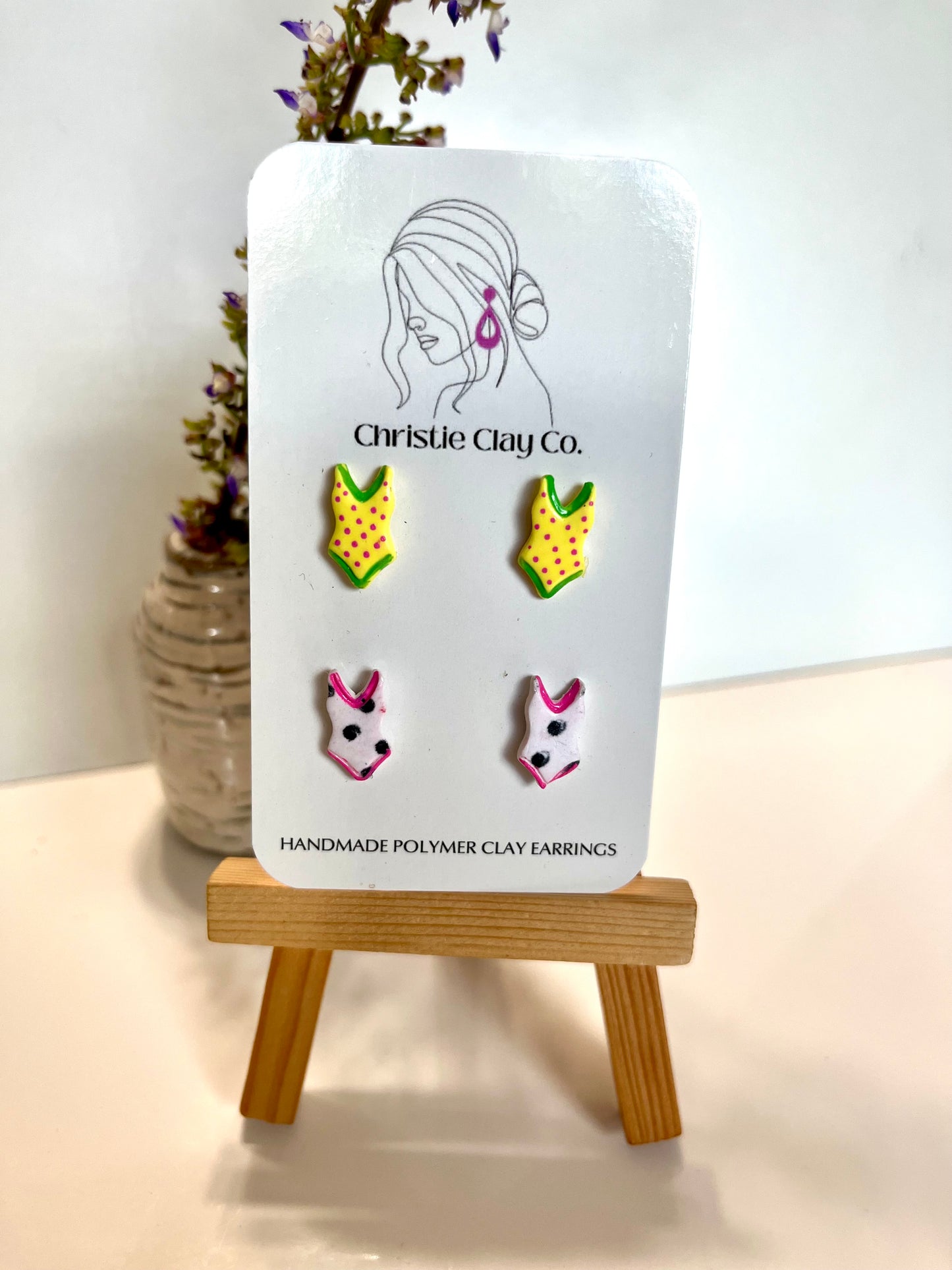 Bathing Suit- Set of two studs