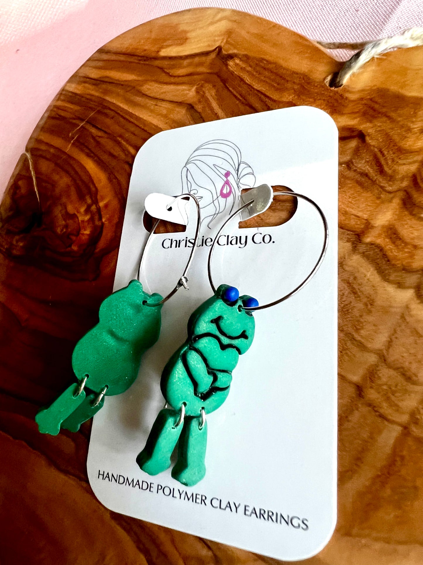 Whimsy. Froggy Dangles