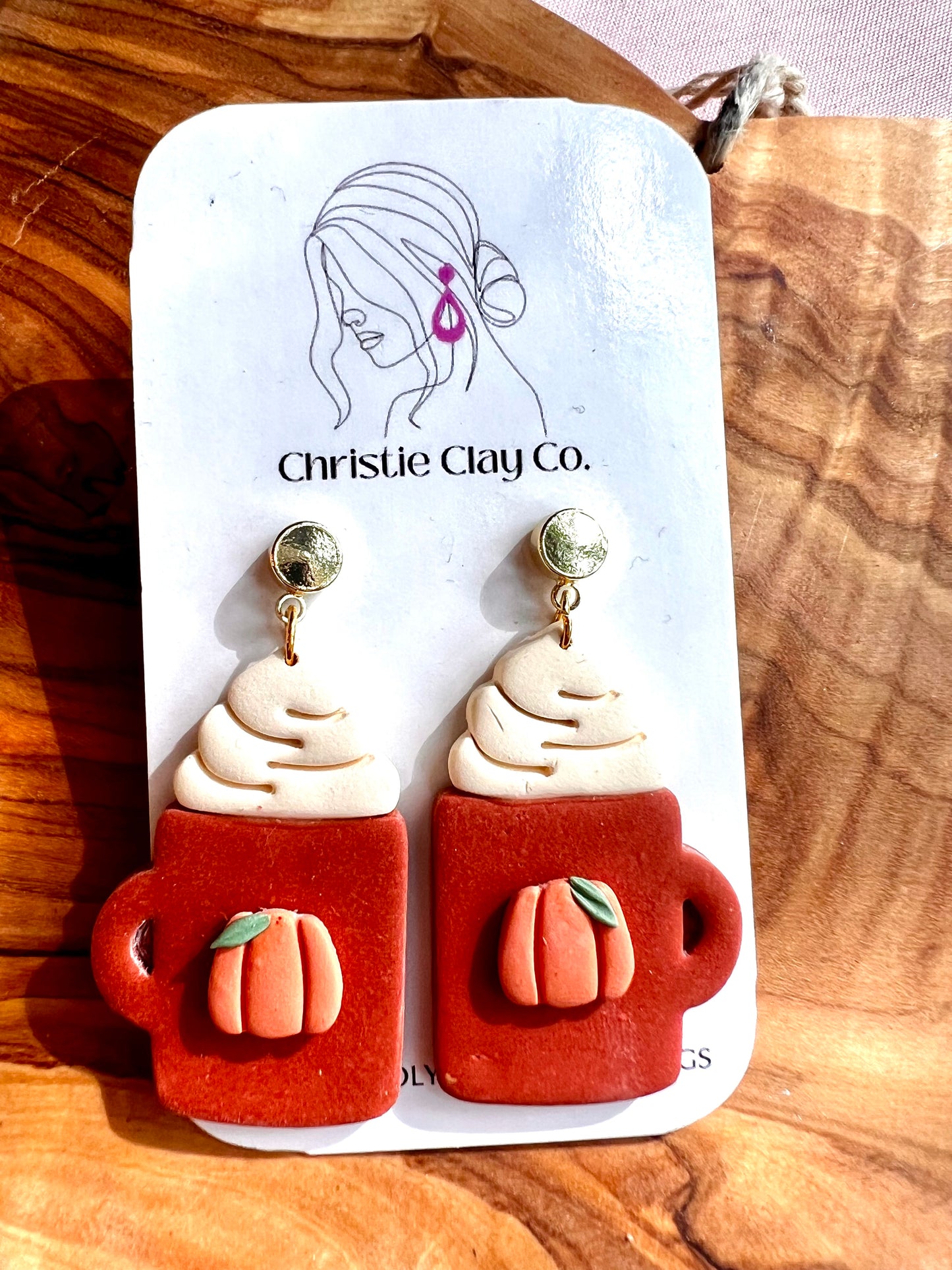 Fall - Pumpkin Mug with Whipped Cream