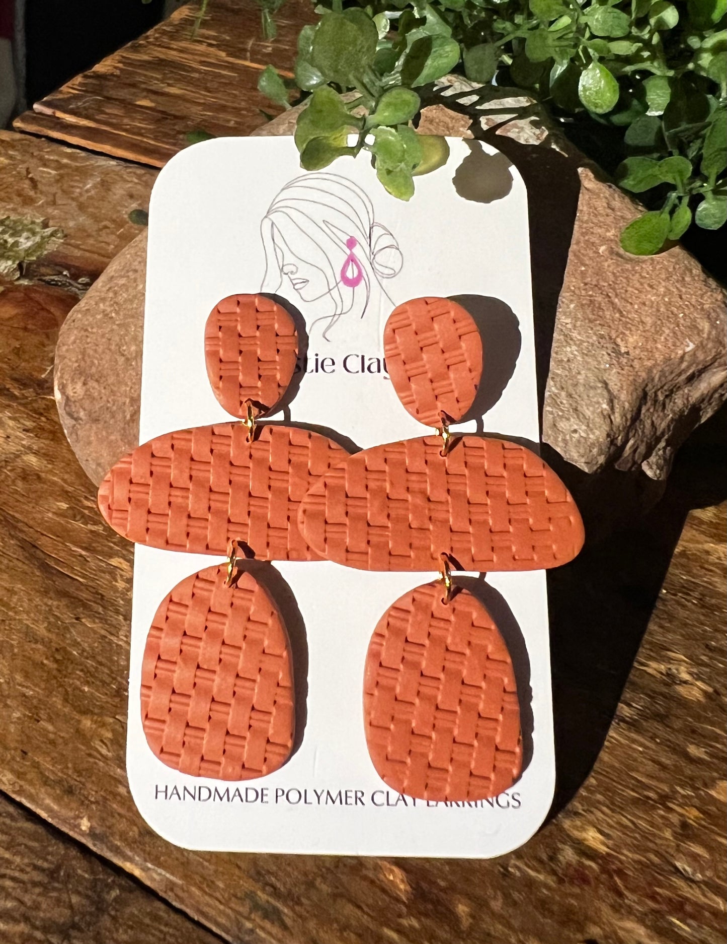 Basket Weave Triple Dangles