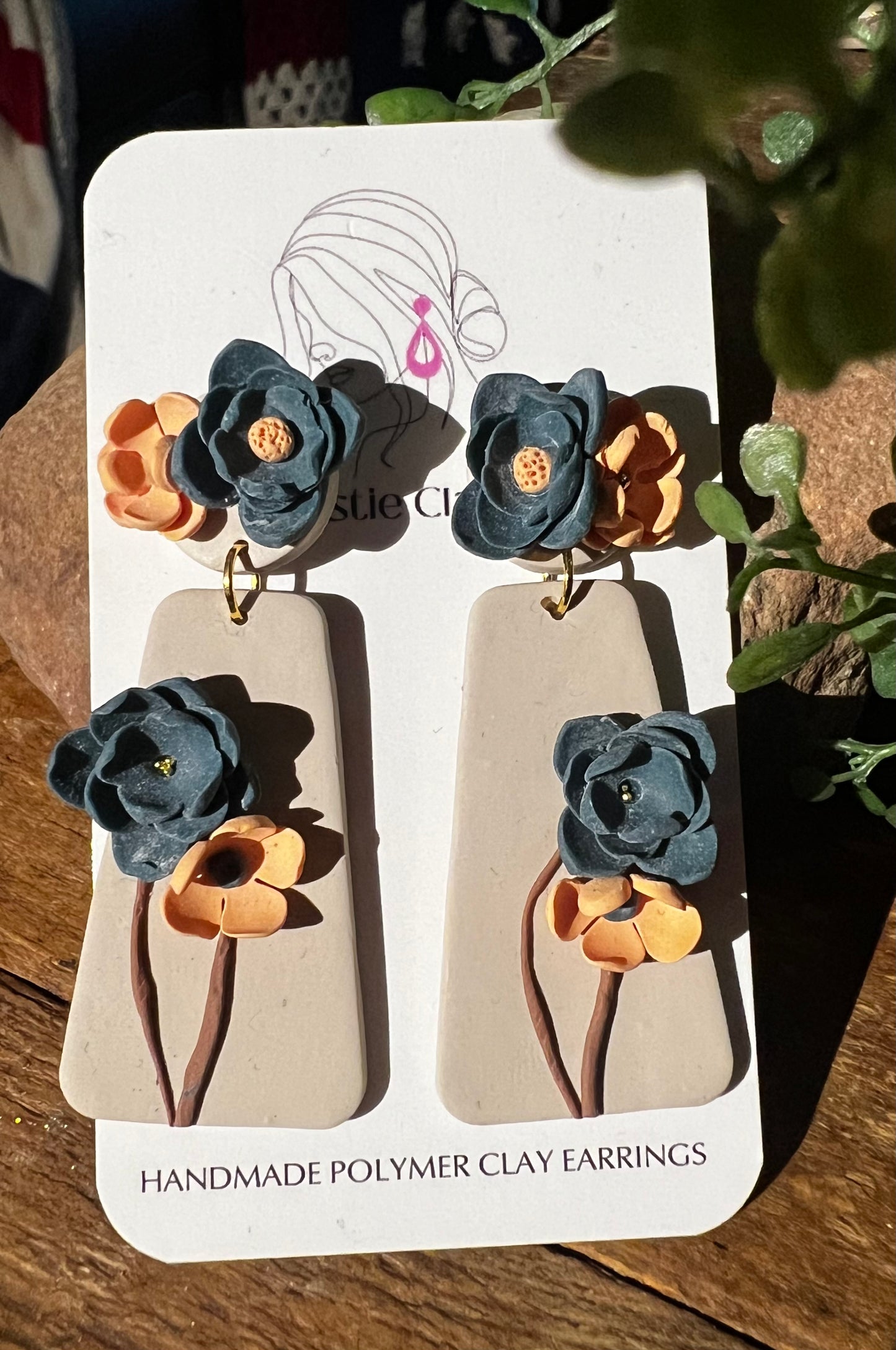 Florals - Trapezoid with Floral Accents