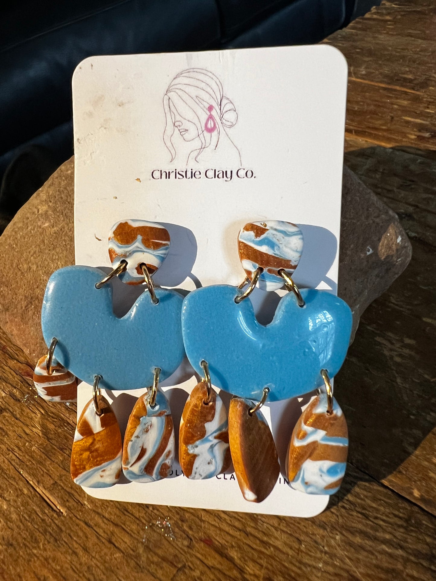 Turquoise/Bronze Collection - Dangles