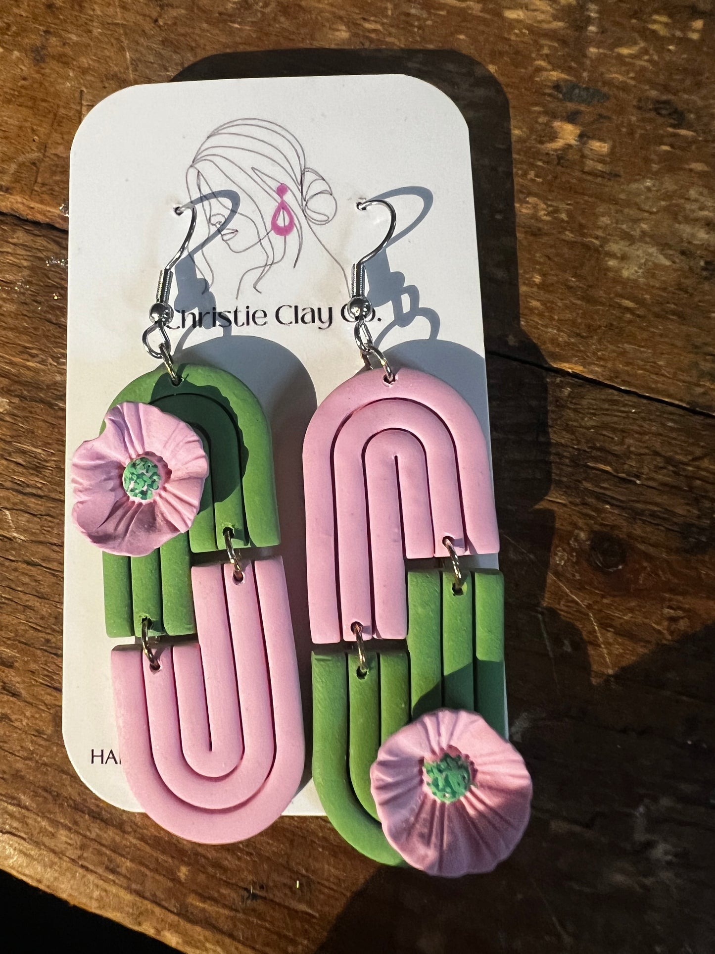 Spring - Pink and Green Arches