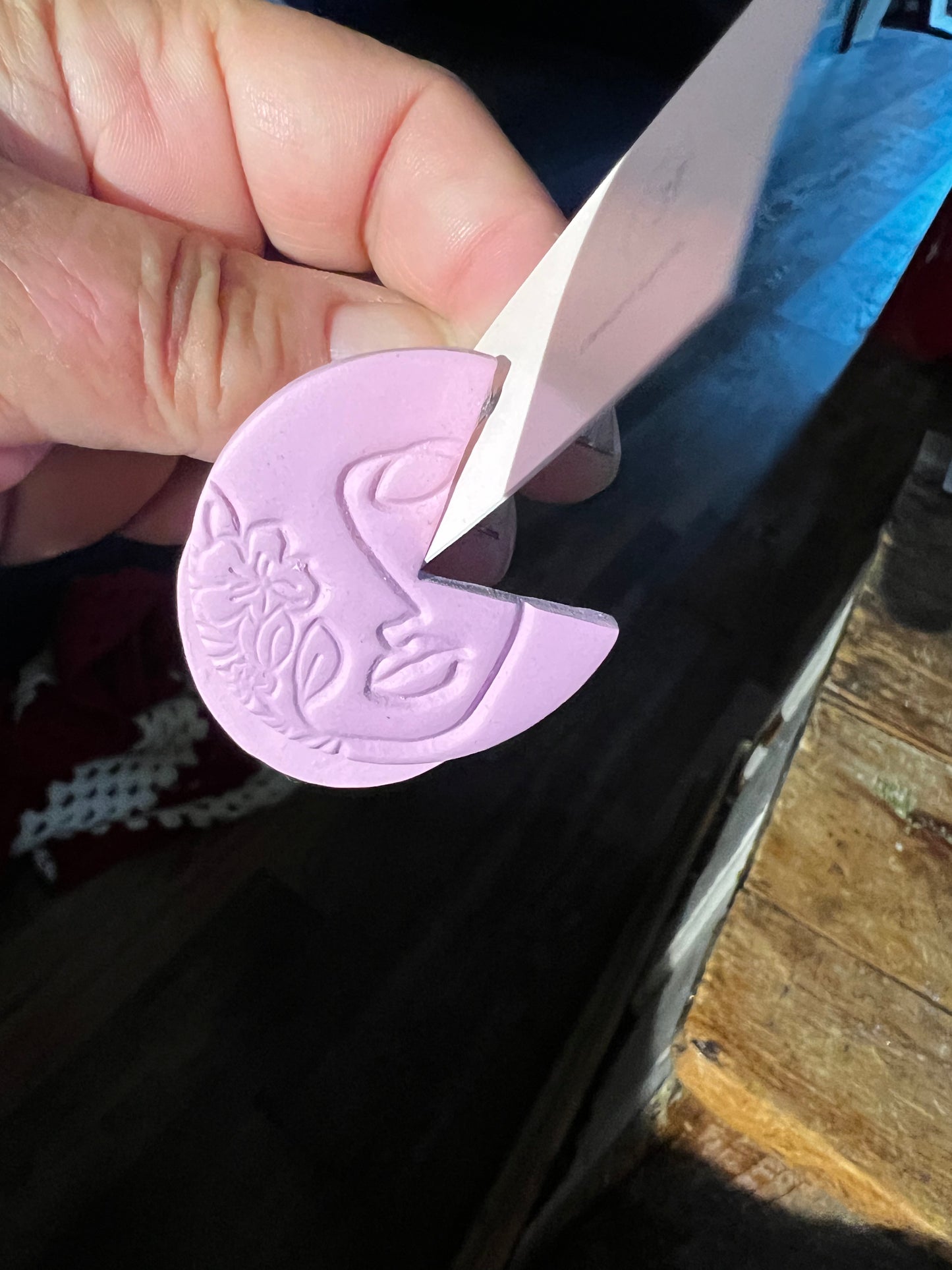 Spring - Hoops with Face