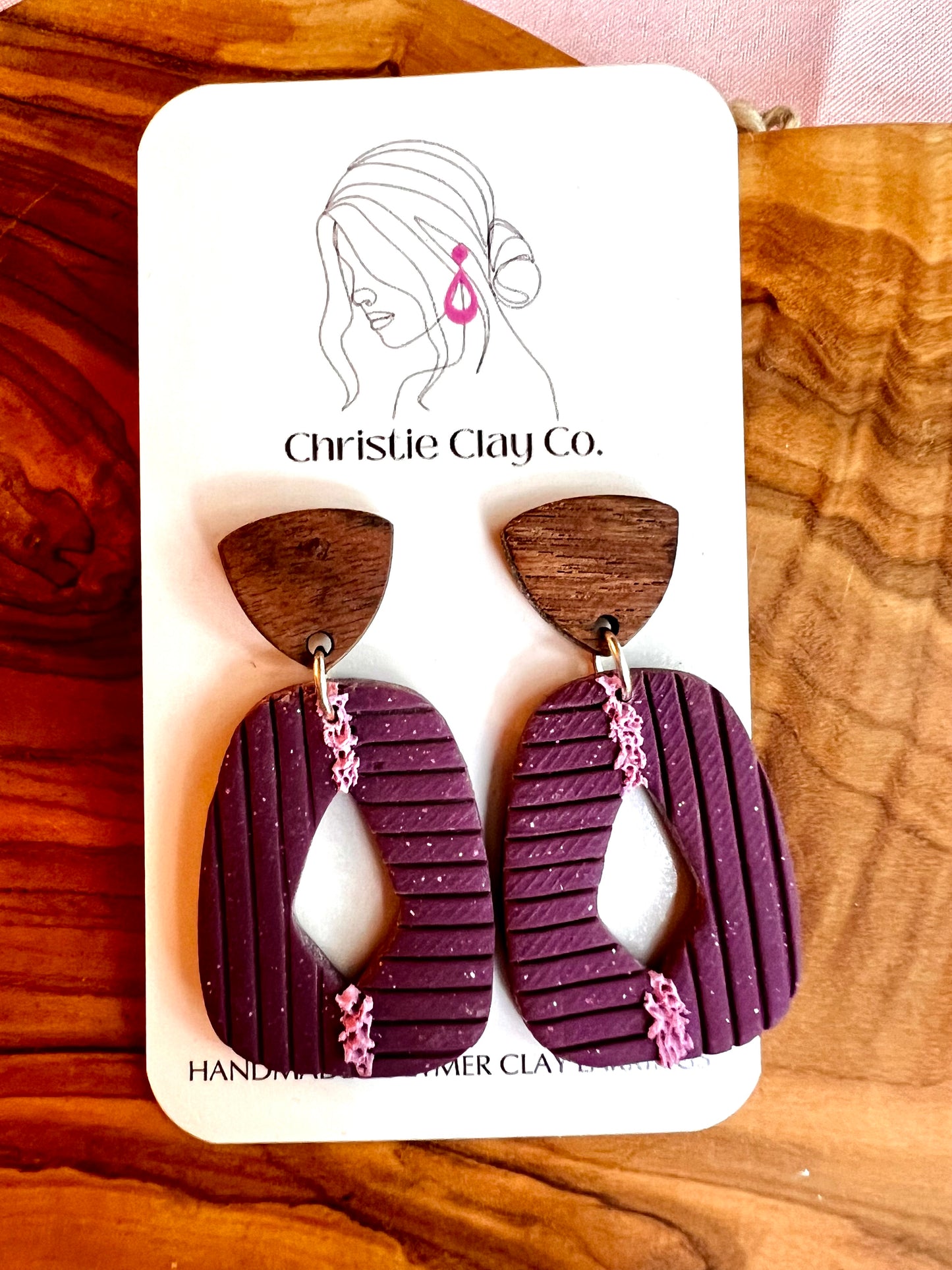 Purple Collection - Oval Cutouts