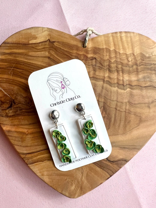 Florals - Rectangular Drop