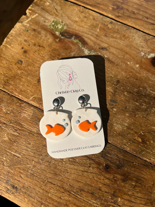 Whimsy.  Goldfish in a Bowl