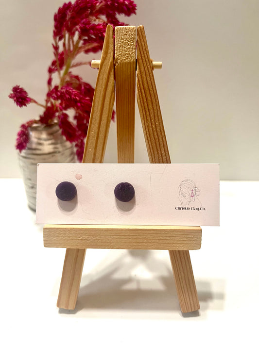 Micro dots-Purple studs