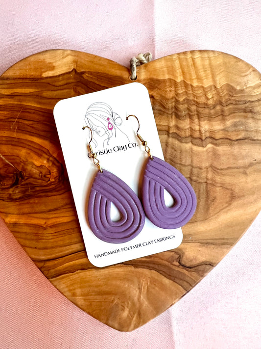 Purple Collection - Ribbed Drop