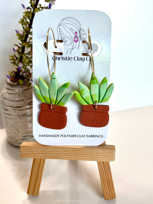 Spiky house plant hoops