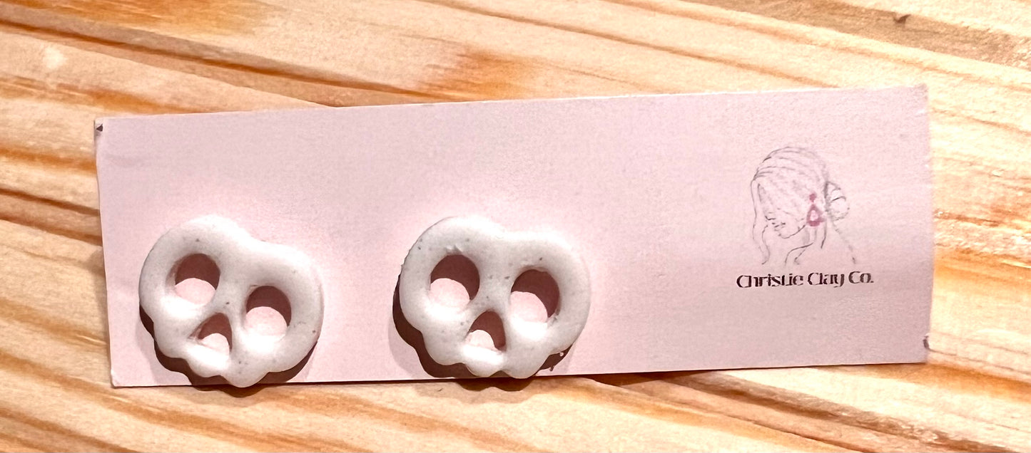 Halloween - Skull Studs