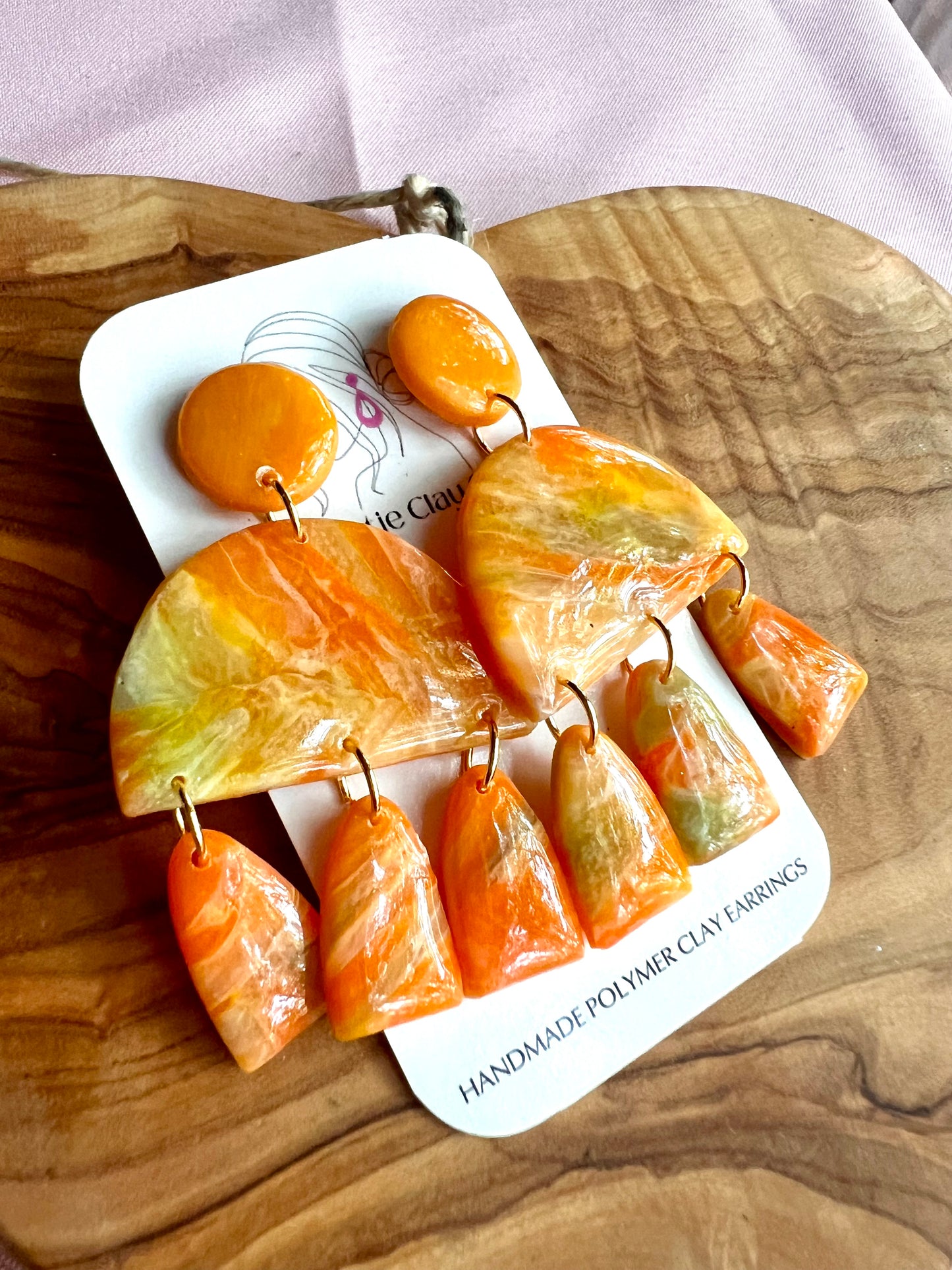 Swirl Collection - Statement earrings