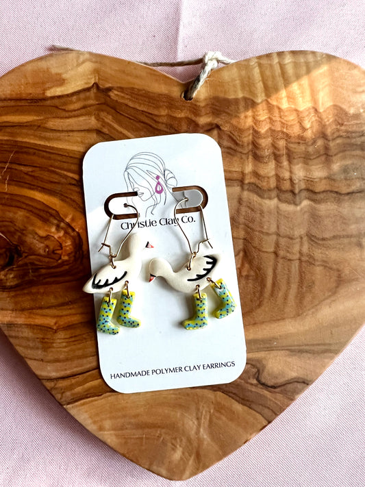 Whimsy. Ducks with Boots