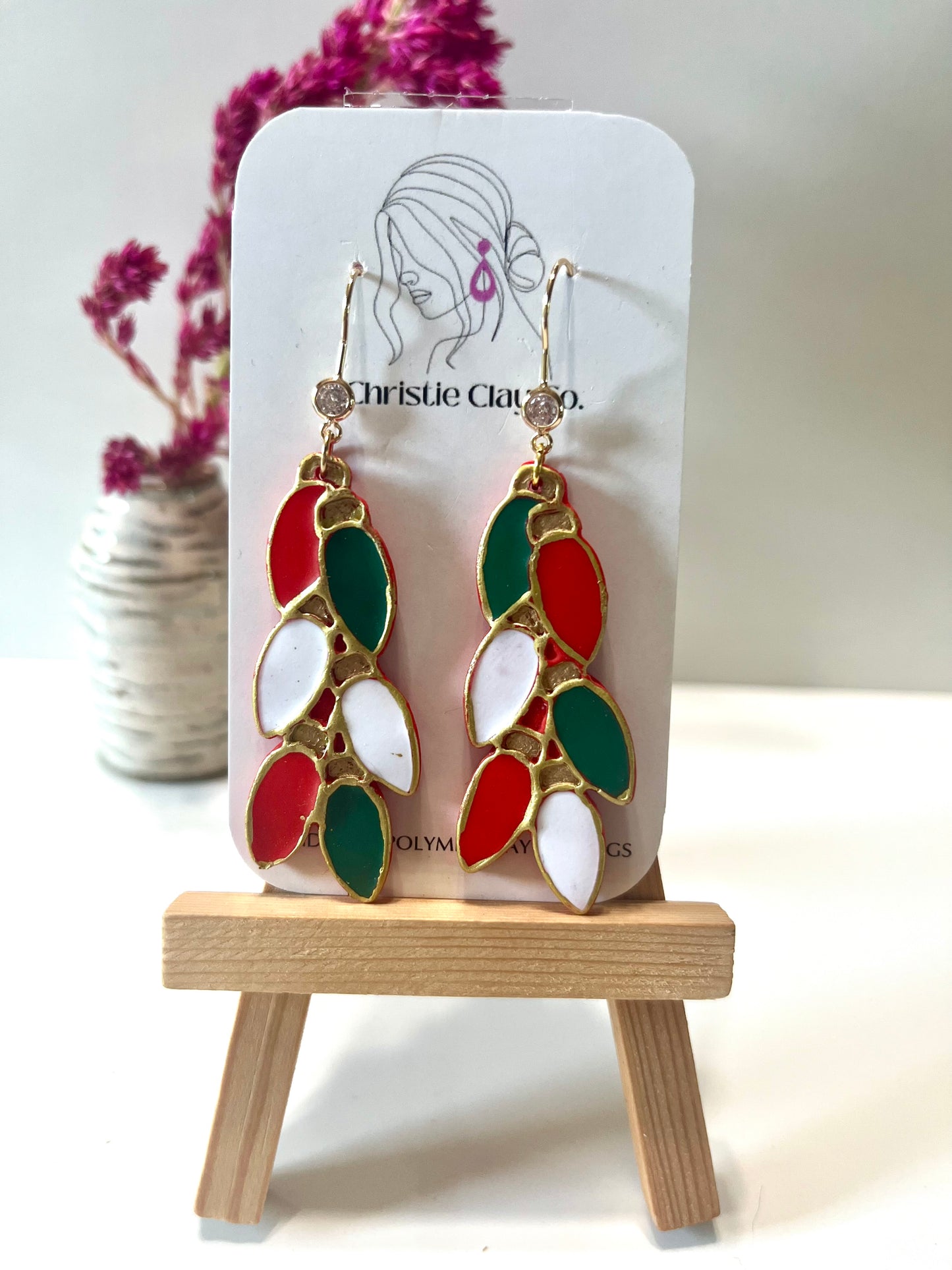 Christmas-Christmas lights dangle