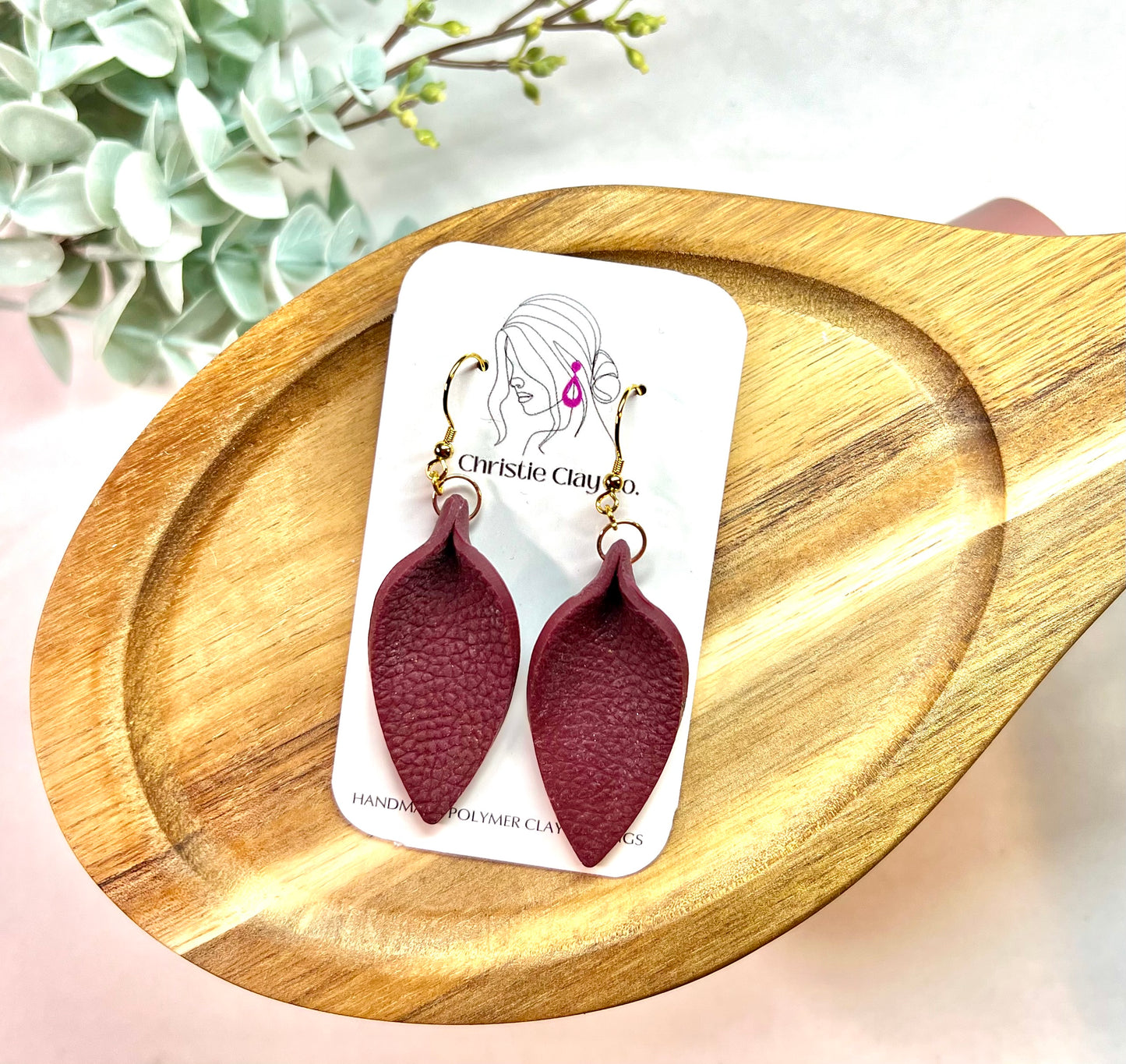 Faux Leather - Boho Dangle