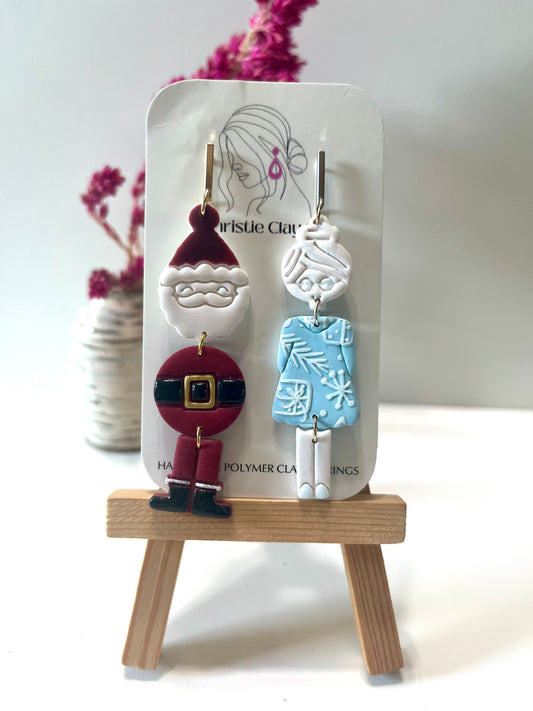 Christmas-Santa and Mrs. Claus