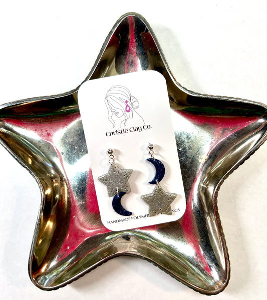 Celestial - Sparkle Star and Moon