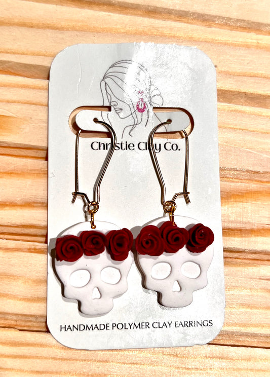 Halloween - Skull Crown of Roses