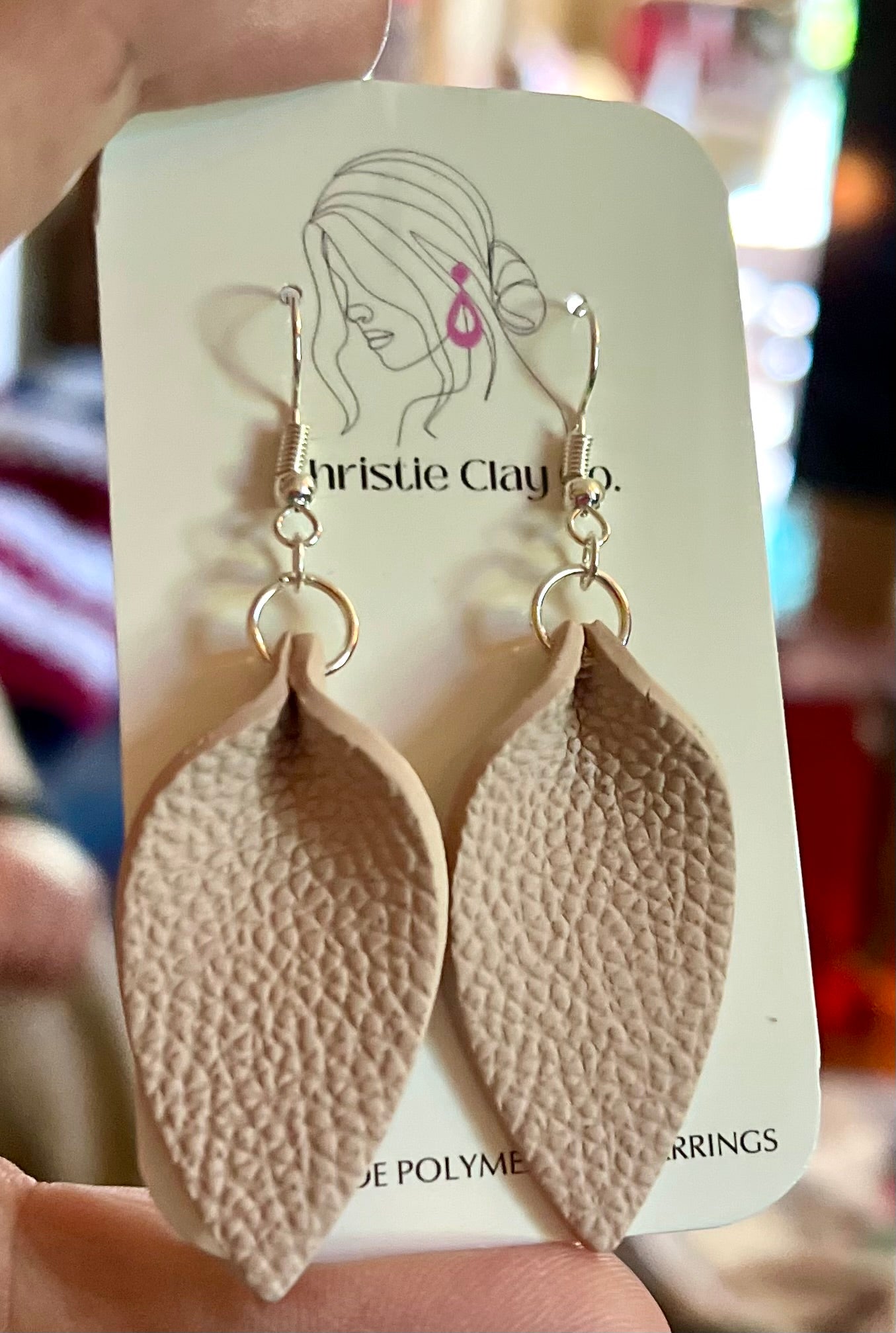 Faux Leather - Boho Dangle