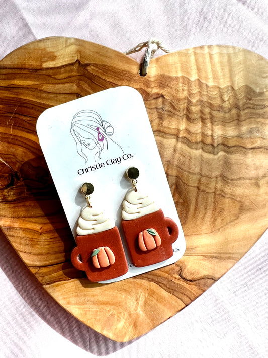 Fall - Pumpkin Mug with Whipped Cream