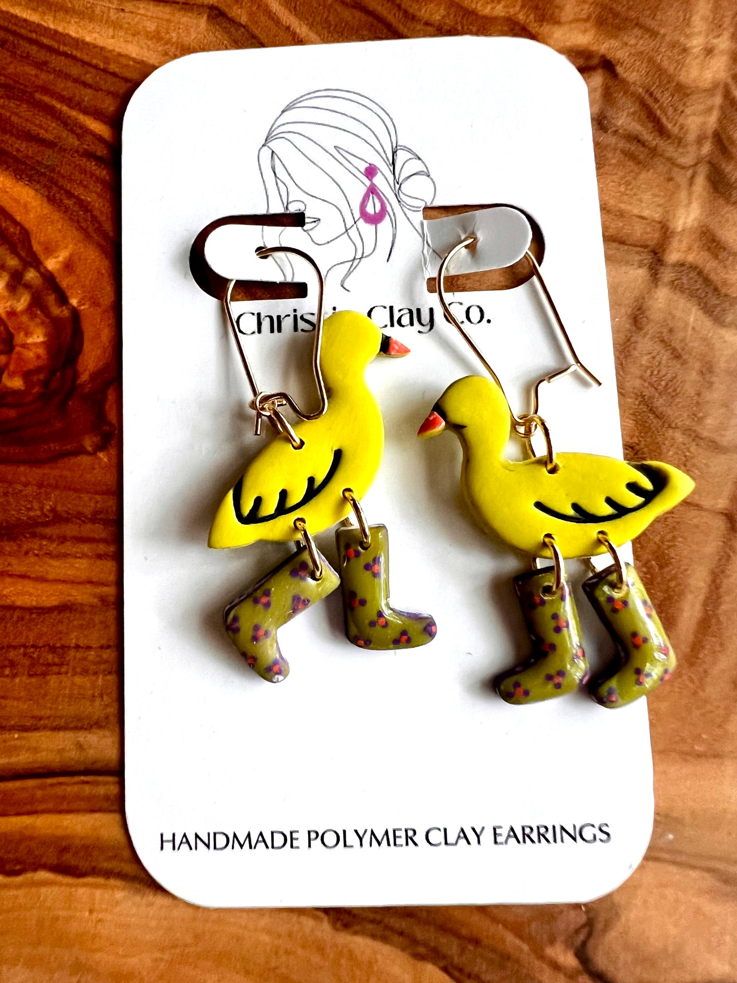 Whimsy. Ducks with boots