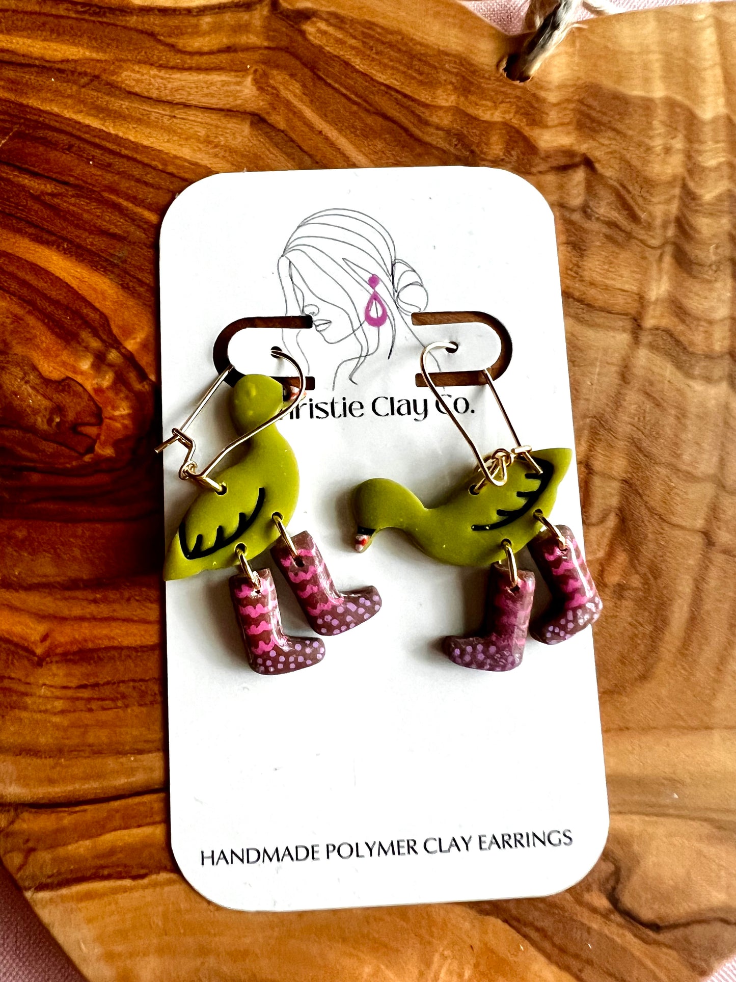 Whimsy. Duck with Boots