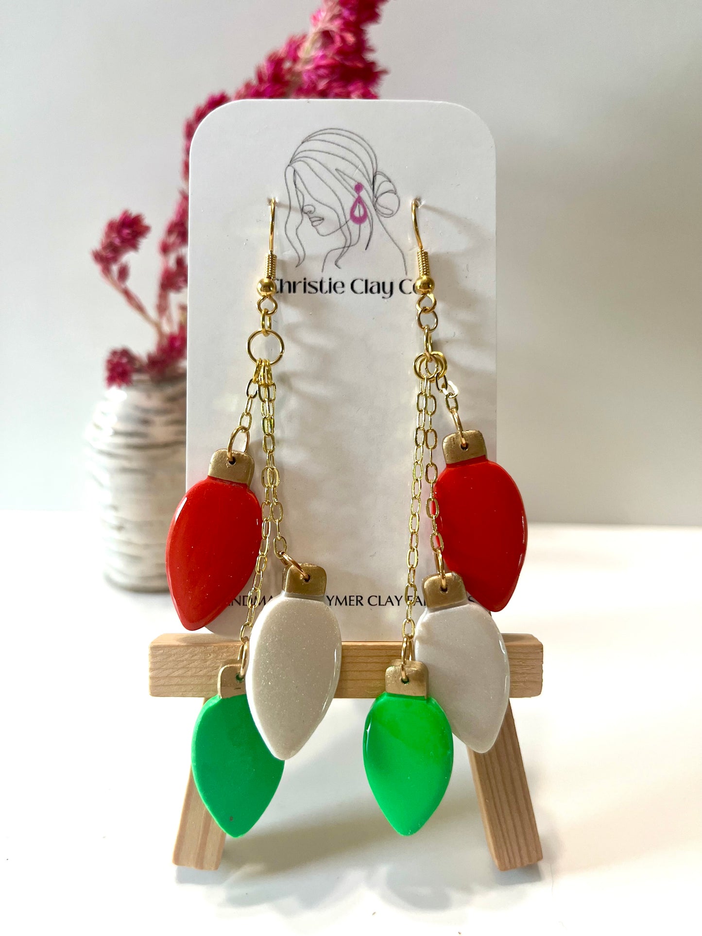 Christmas-Christmas lights dangle