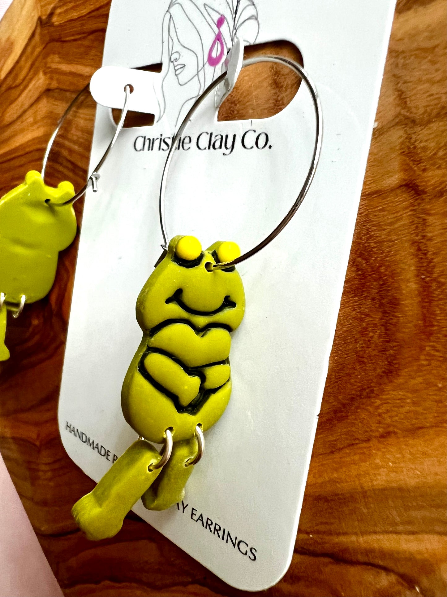 Whimsy.  Froggy Dangles