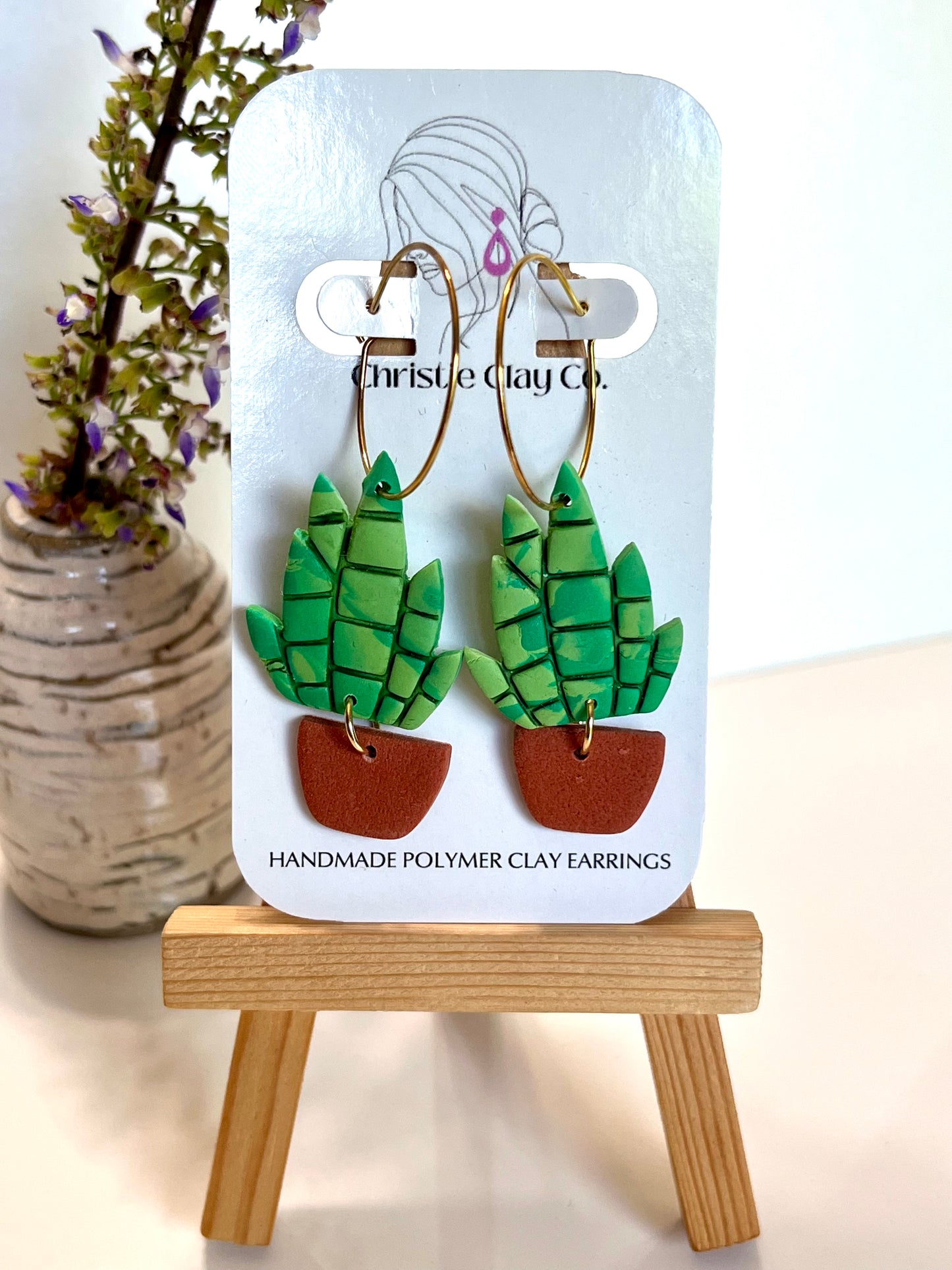 Spiky house plant hoops