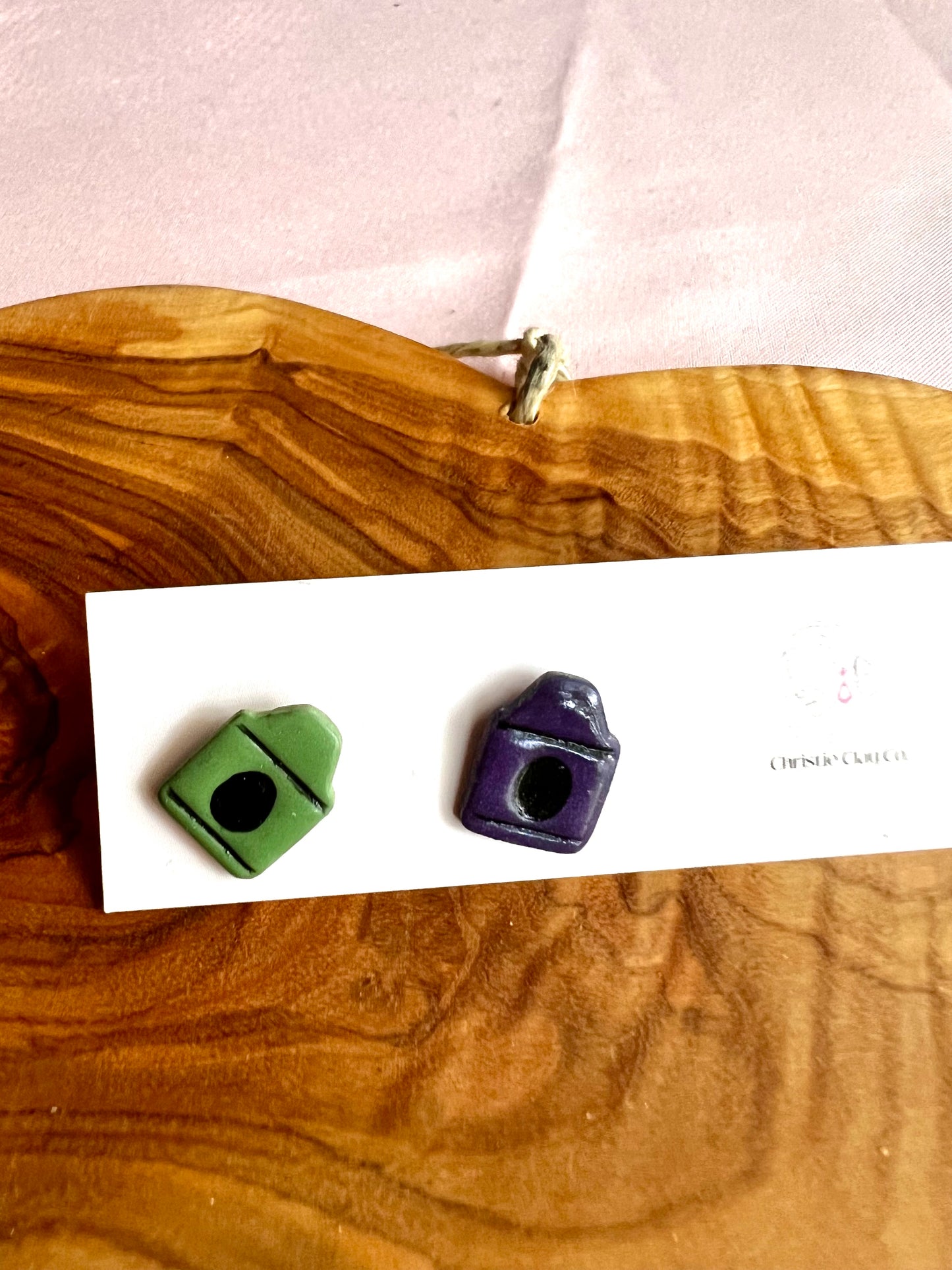 Back To School - Crayon Studs