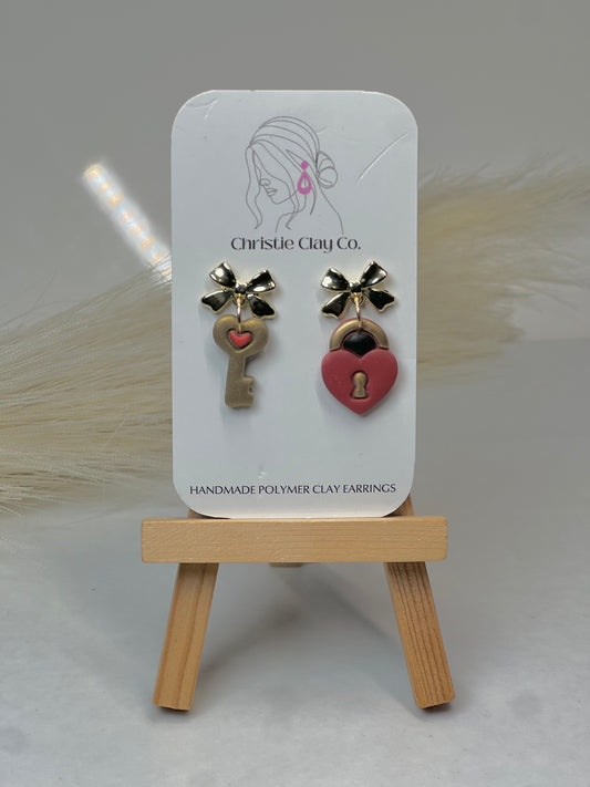 Valentines - Lock & Key Dangles