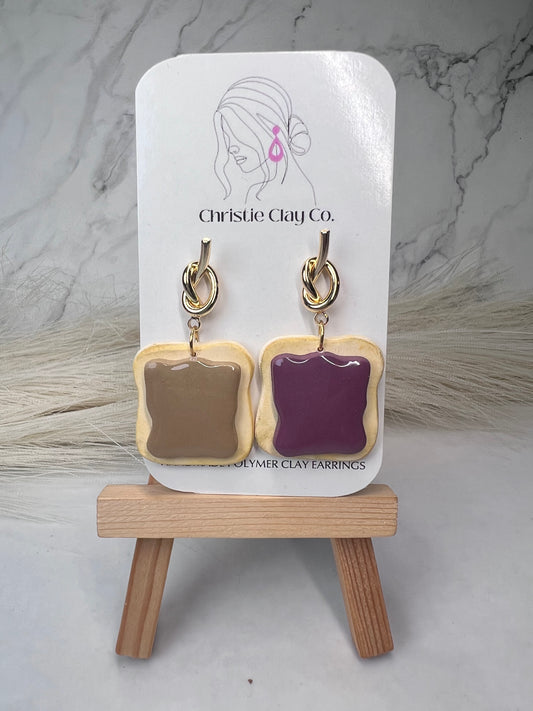 Valentines - Peanut and Jelly Toast