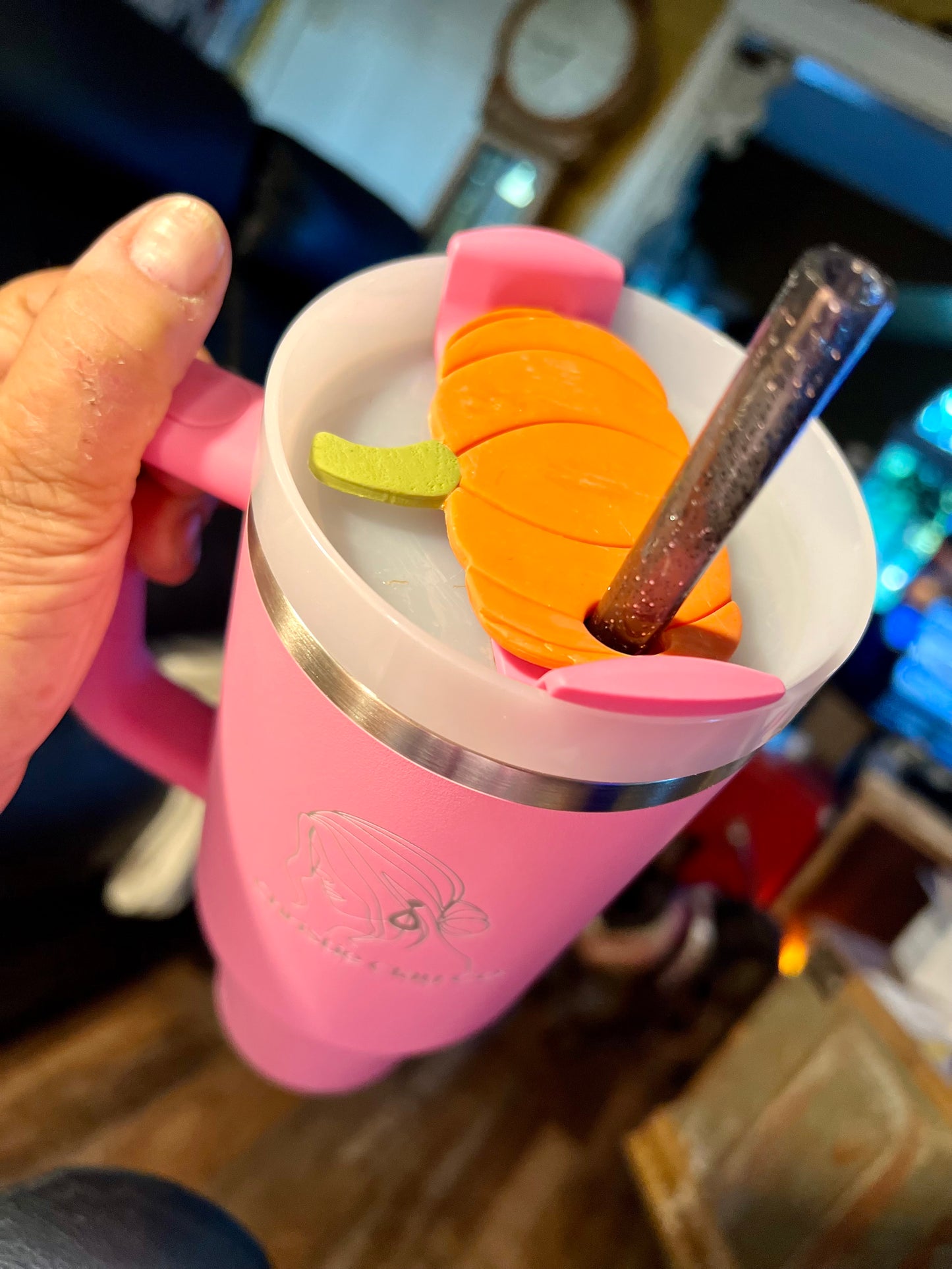 Stanley Pumpkin Topper 40oz